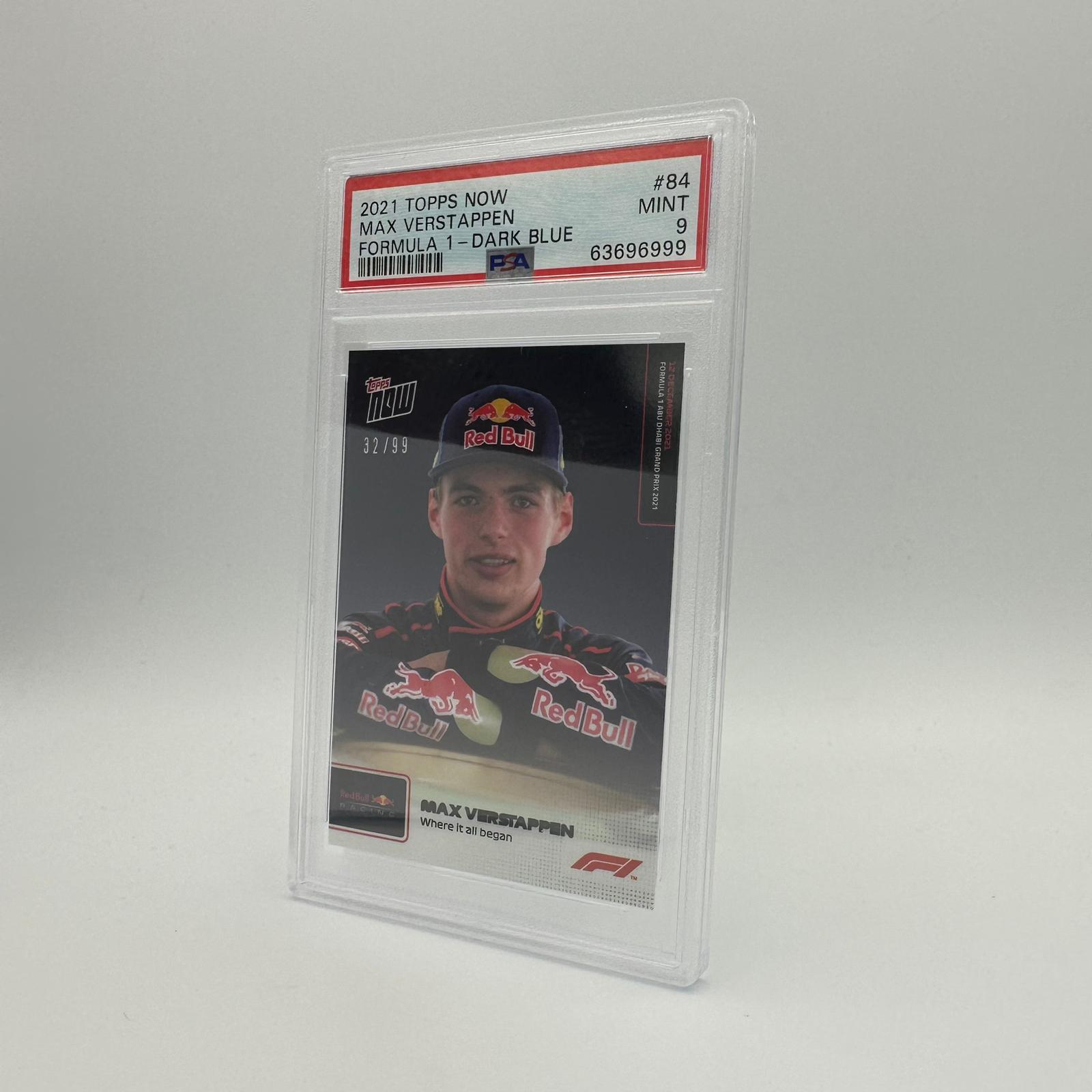 PSA 9 Graded Max Verstappen 