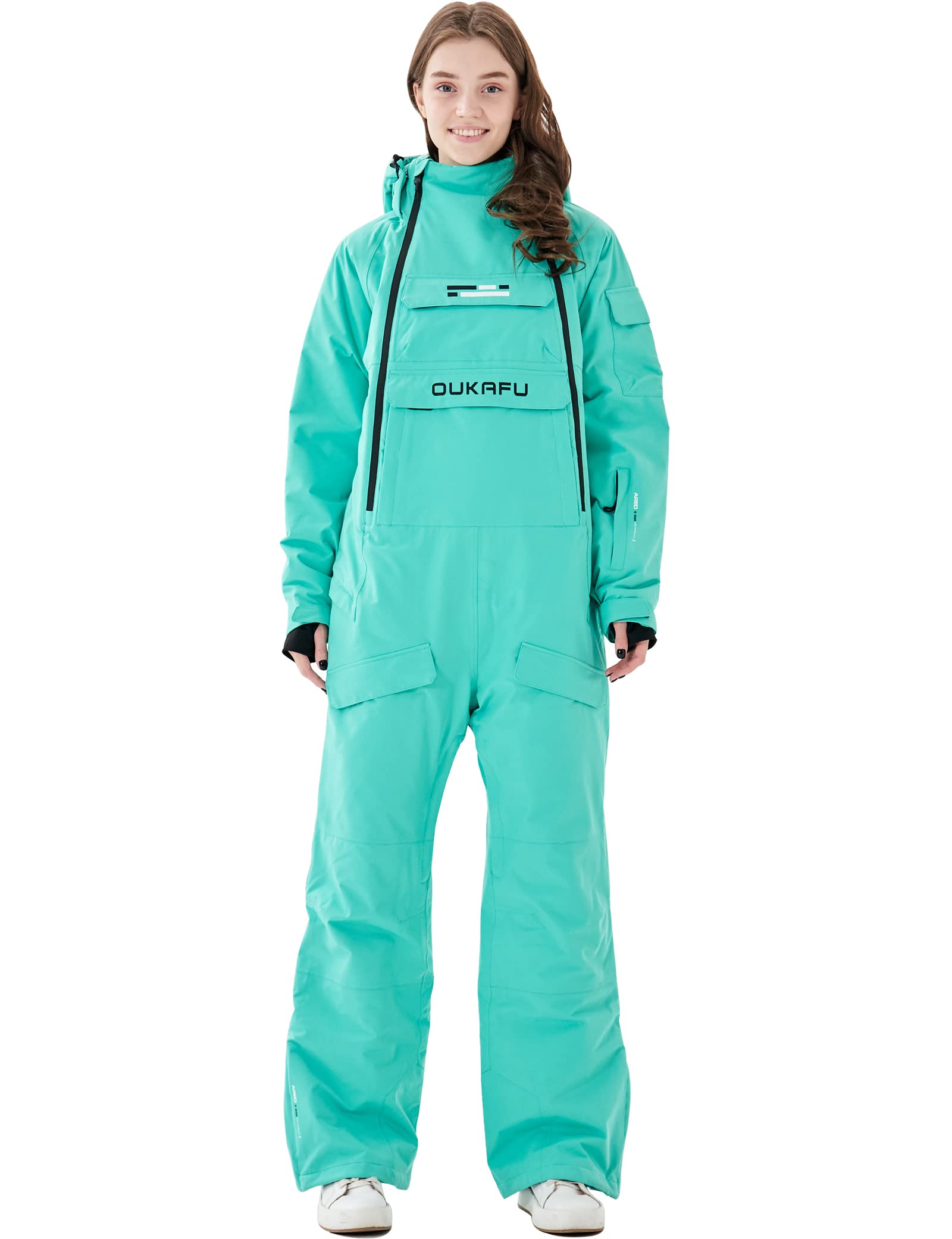 Waterproof Women's Ski Suits & Snowboard Coveralls - Winter One-Piece Snowsuits for Skiing & Snowboarding | Perfect for Alpine Resorts & Snow Sports