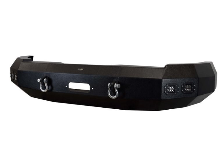 DV8 Offroad Front Bumper Winch Ready for Chevy Silverado 1500 (2007-2013) - Heavy Duty Steel Construction, Perfect for Off-Roading & Truck Upgrades