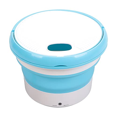 Portable Folding Washing Machine - Compact & Quick 15-Minute Wash for Towels, Clothes - Perfect for Apartments, Dorms, RVs & Travel Use