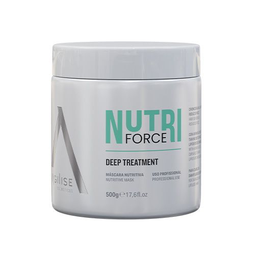 Agilise Professional Nutri Force Deep Treatment Hair Mask - 500g / 17.6 fl oz for Damaged & Dry Hair - Intense Repair & Hydration for Salon-Quality Results at Home