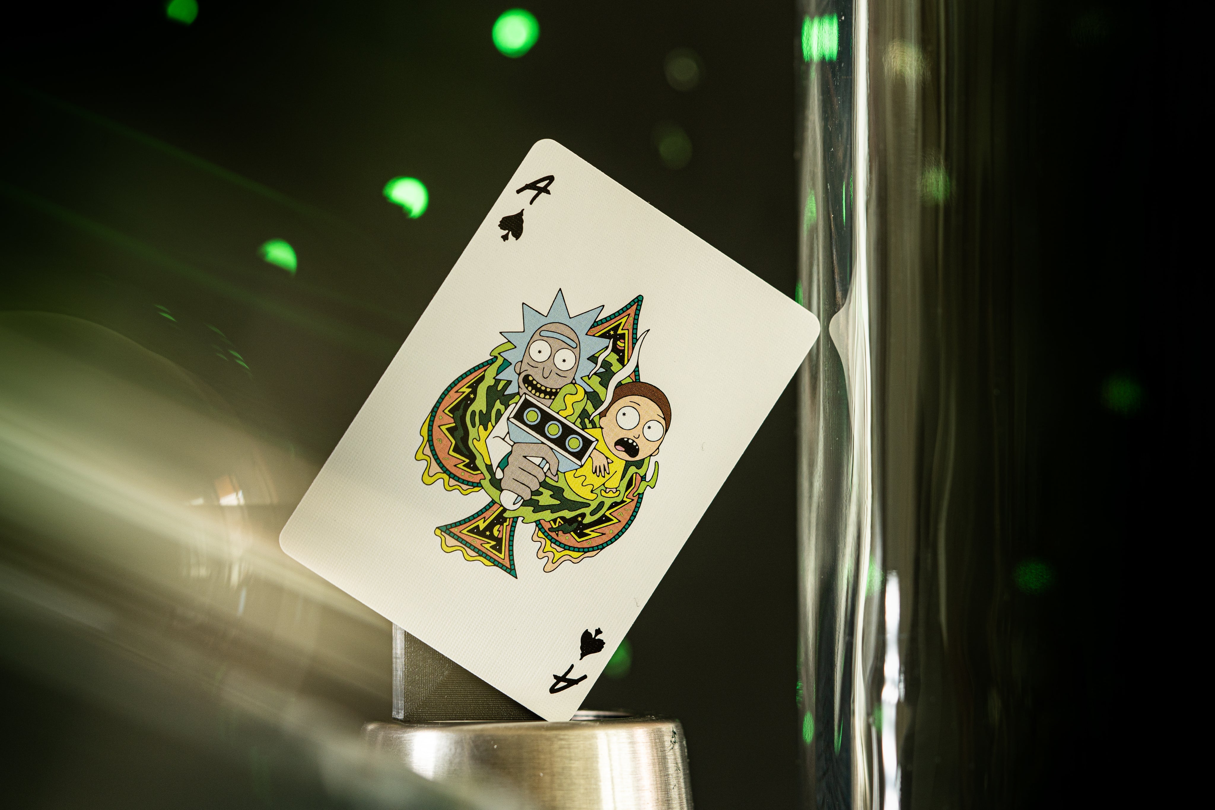 Rick and Morty Playing Cards - 52 Deck with Custom Artwork, Perfect for Game Nights, Collectors, and Fans | Official Merchandise for Card Games, Magic Tricks, and Gifts