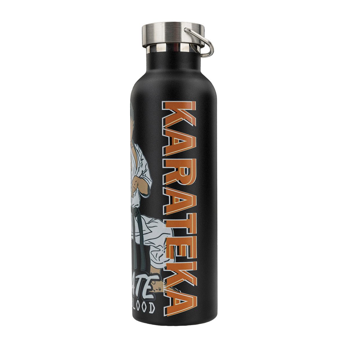 Karate Water Bottle - BPA Free, Leak Proof Sports Bottle for Martial Arts Training, Gym & Outdoor Activities | Perfect for Karate, Taekwondo & MMA Fighters