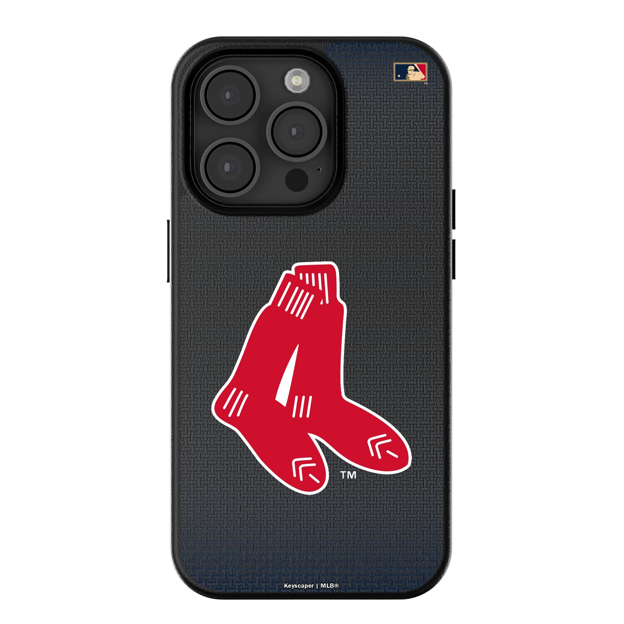 Boston Red Sox 1924-1960 Vintage Cooperstown Collection Linen MagSafe Case for iPhone 14/13/12 Pro Max - Perfect for Baseball Fans & Game Day Outfits