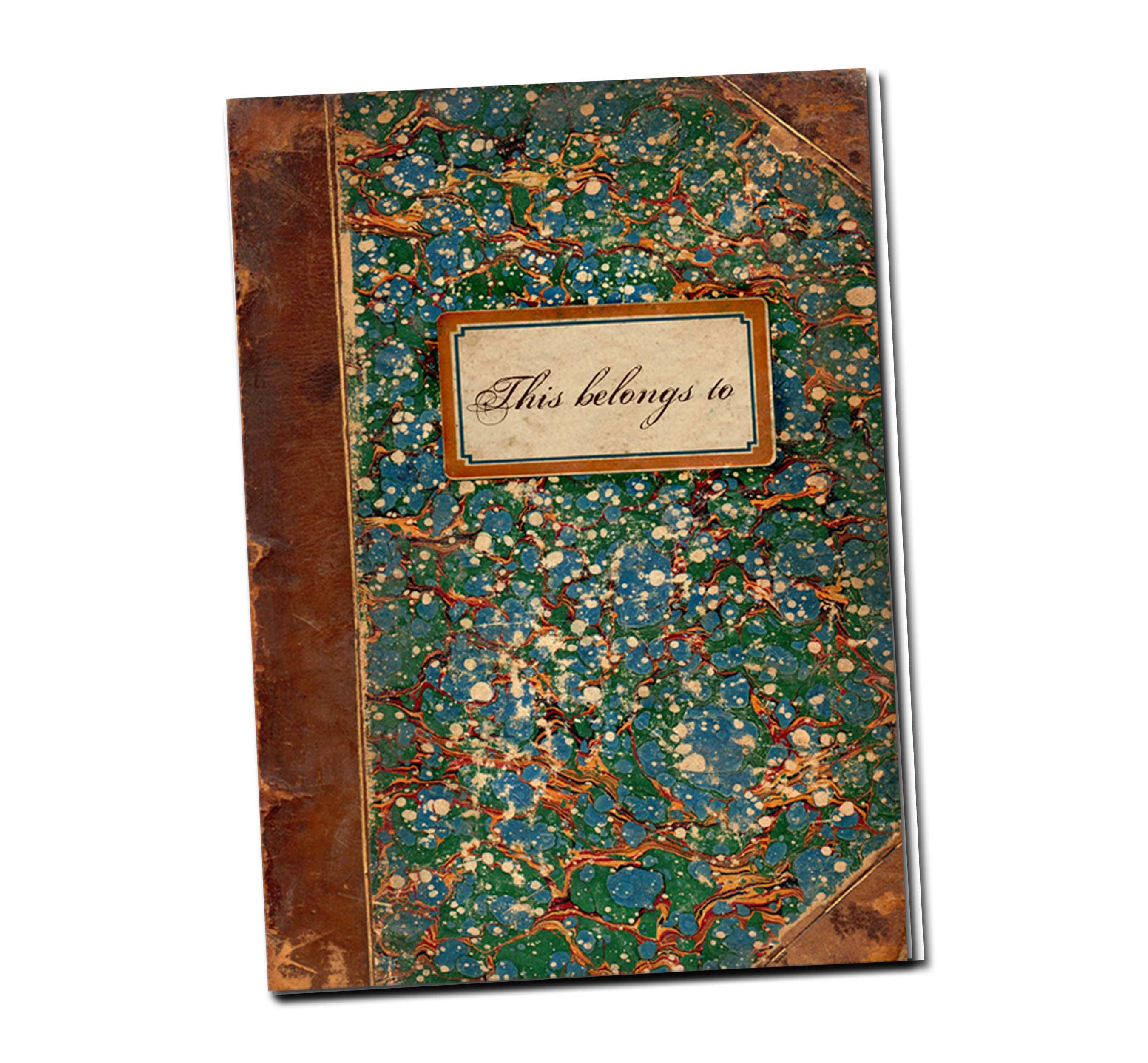 This Belongs To Book Quote Card - Perfect for Book Lovers, Librarians & Book Clubs - Great for Gifts, Bookplates & Personalizing Belongings