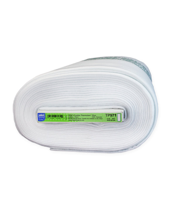 Pellon Thermolam Plus Fusible Fleece - Soft & Warm Interfacing for Sewing, Quilting & DIY Crafts - Perfect for Jackets, Blankets & Home Decor Projects