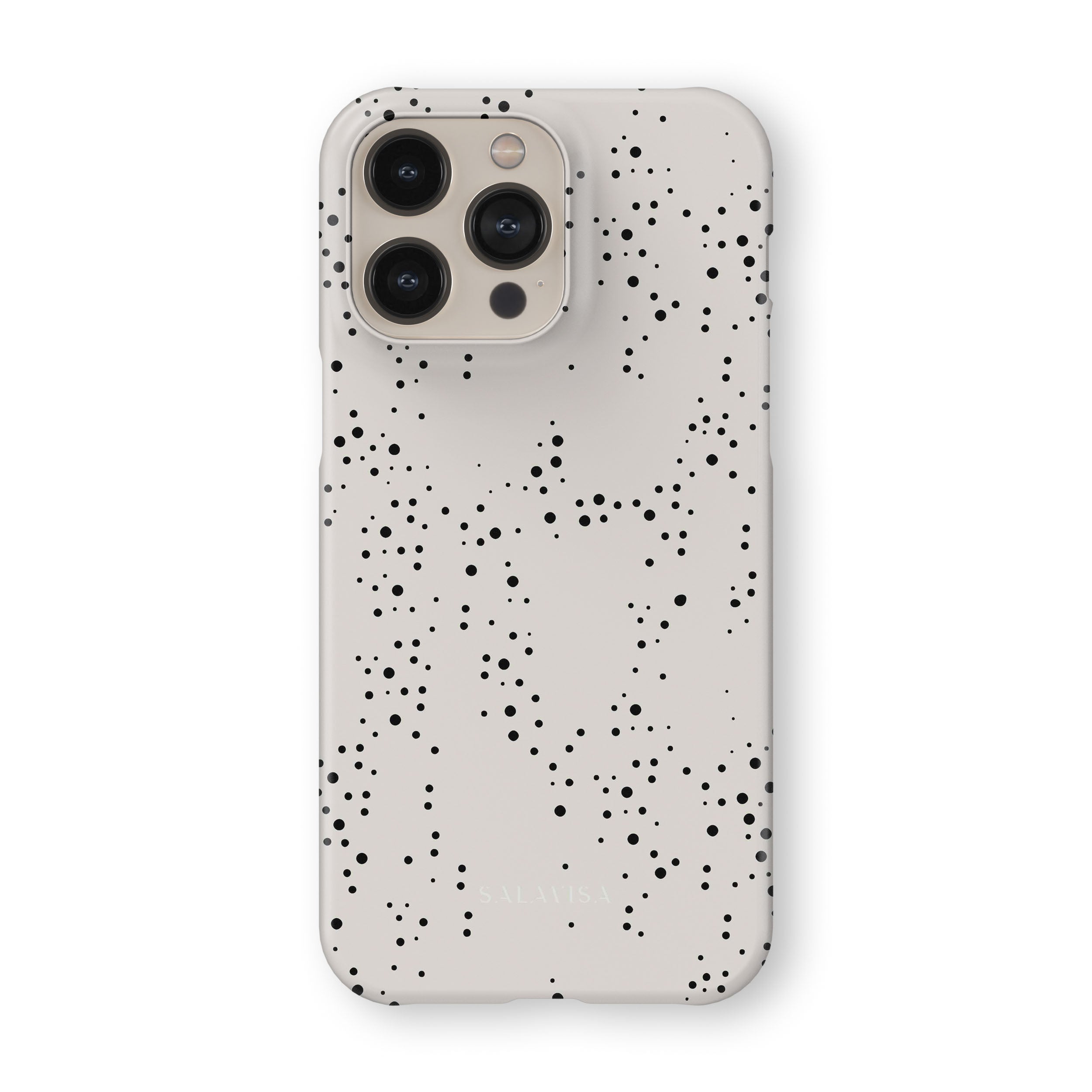 Beige Polka Dot Phone Case - Trendy & Protective Cover for iPhone & Samsung - Perfect for Everyday Use, Travel & Style