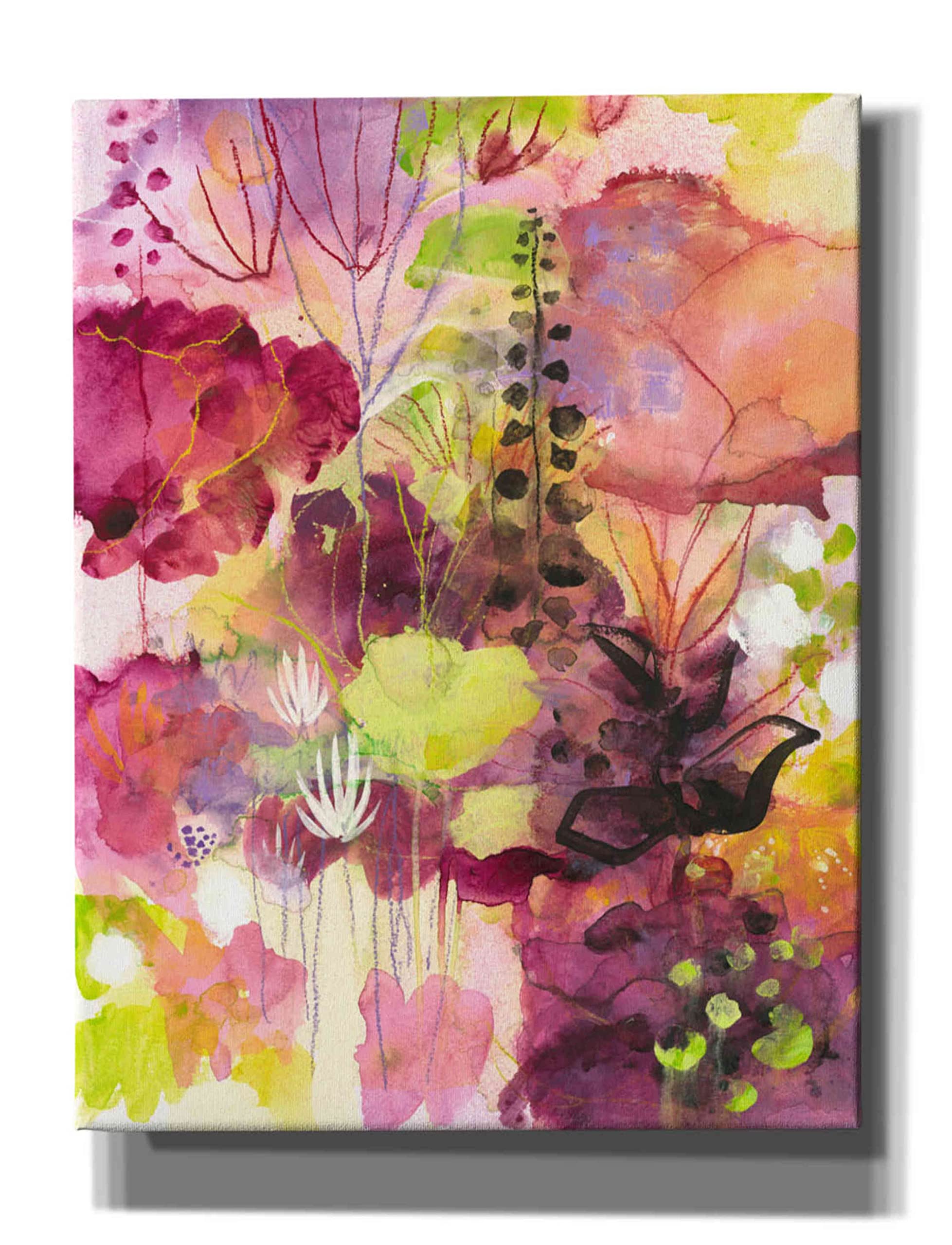 Epic Graffiti 'In Between' by Corina Capri - 26x34 Inch Giclee Canvas Wall Art for Living Room, Bedroom & Office Decor
