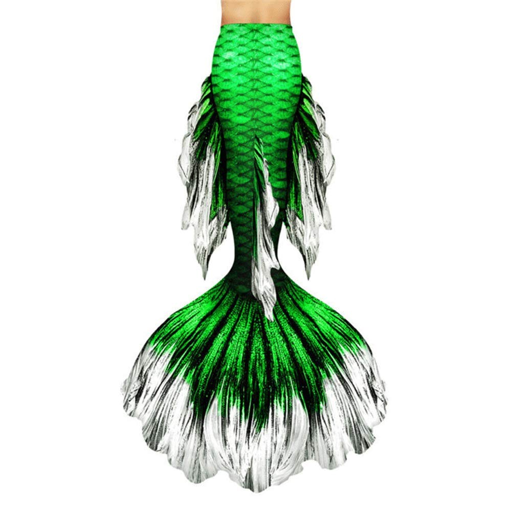 Changjiang Mermaid Tail Swimwear for Kids & Women - Adjustable Mermaid Costume for Swimming, Beach Vacations & Pool Parties - Customizable Kids Girls Mermaid Swim Tail for Underwater Photography & Themed Events