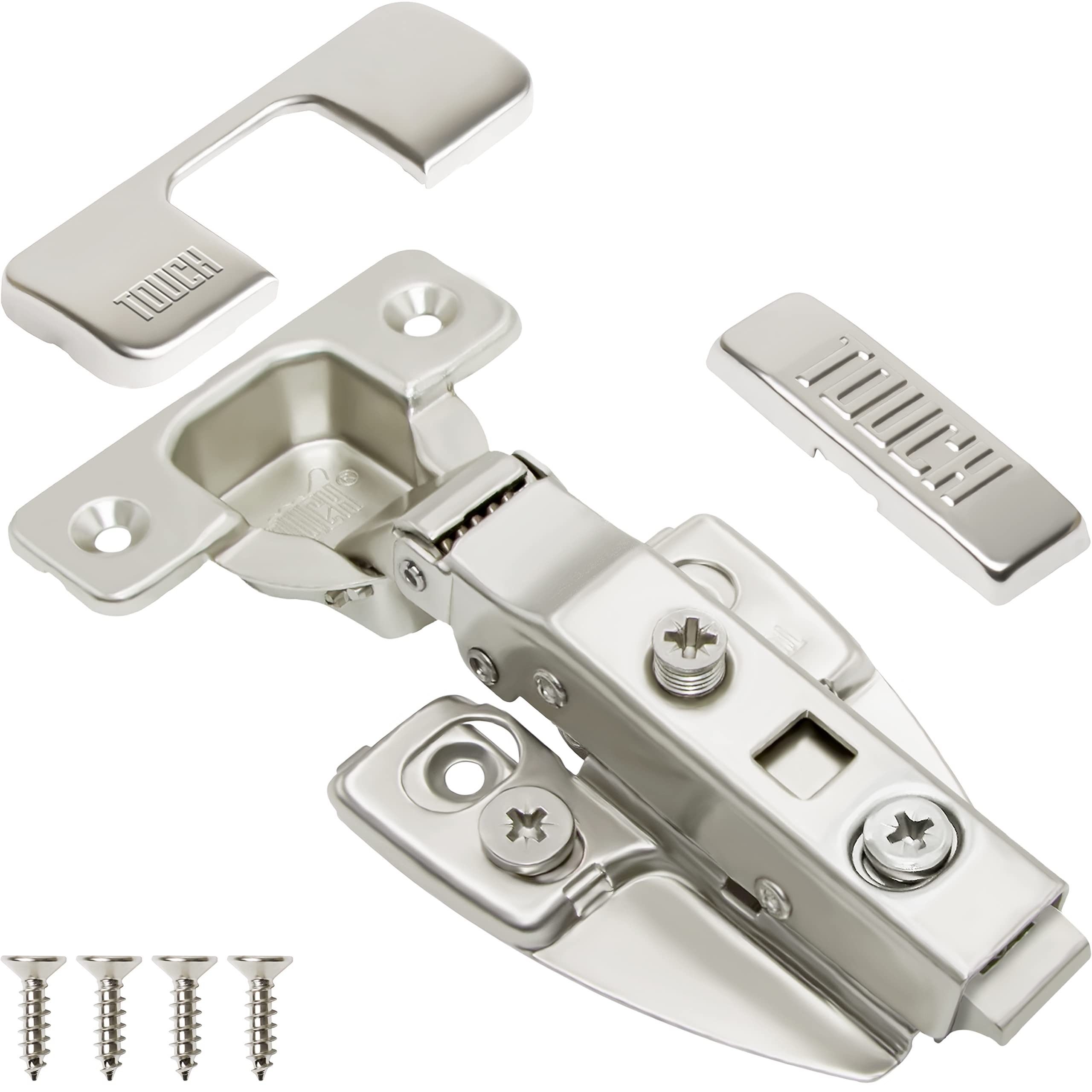 20 Pairs Soft Close Cabinet Hinges - 1/2