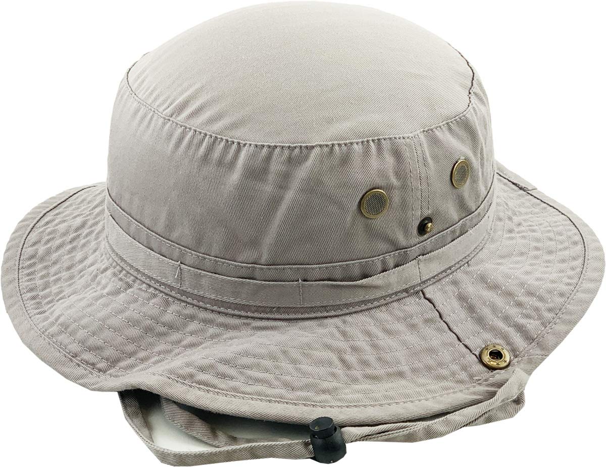 KB-BUCKET2 Boonie Bucket Hat for Men & Women - UPF 50+ Sun Protection, Adjustable Chin Strap - Perfect for Fishing, Hiking, Camping & Outdoor Adventures