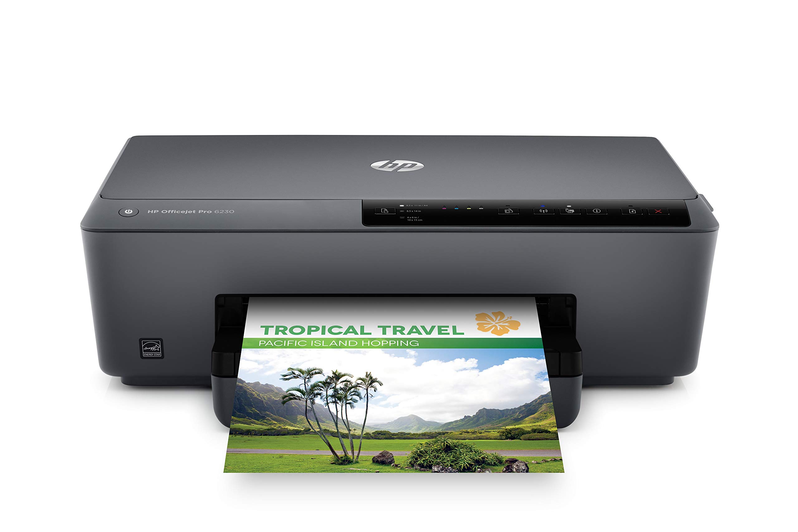 HP OfficeJet Pro 6230 Wireless All-in-One Printer with Alexa Compatibility - Fast Printing, Scanning & Copying for Home Office & Small Business (E3E03A)