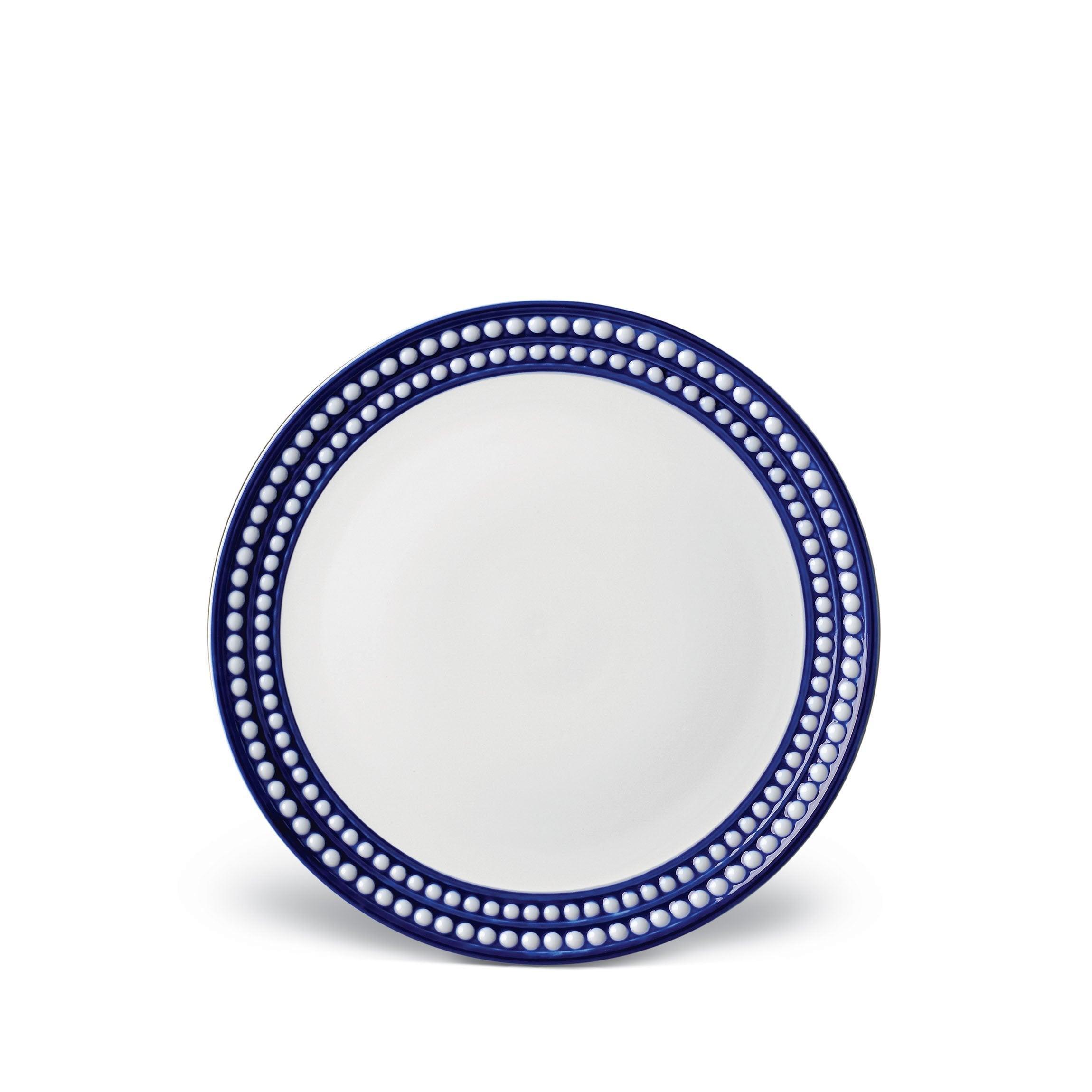 Perlée Dessert Plate - Elegant Porcelain Cake Plates for Fine Dining & Afternoon Tea | Perfect for Wedding, Party & Home Decor