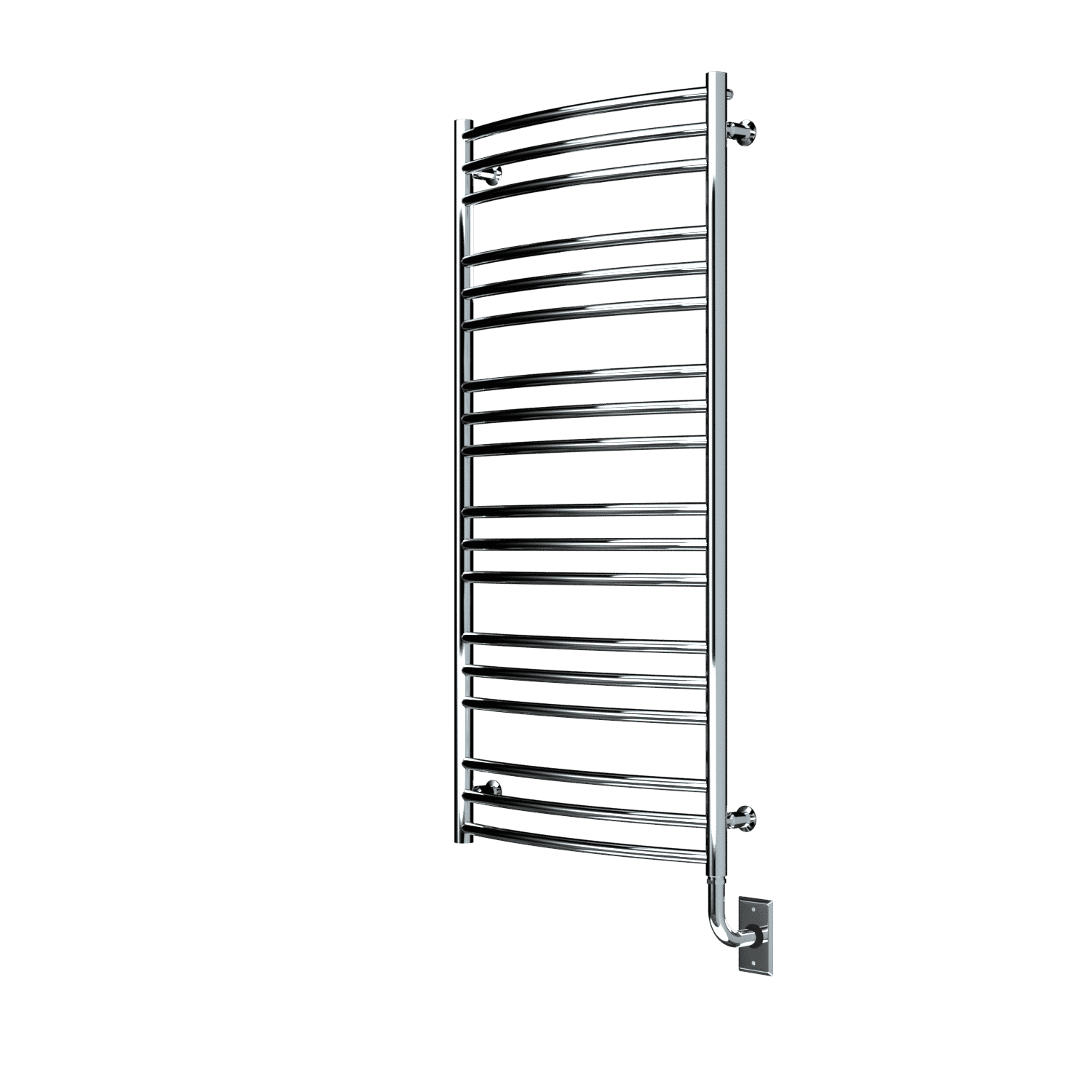 Tuzio Laveno Hardwired or Plug-in Bathroom Towel Warmer - 23.5