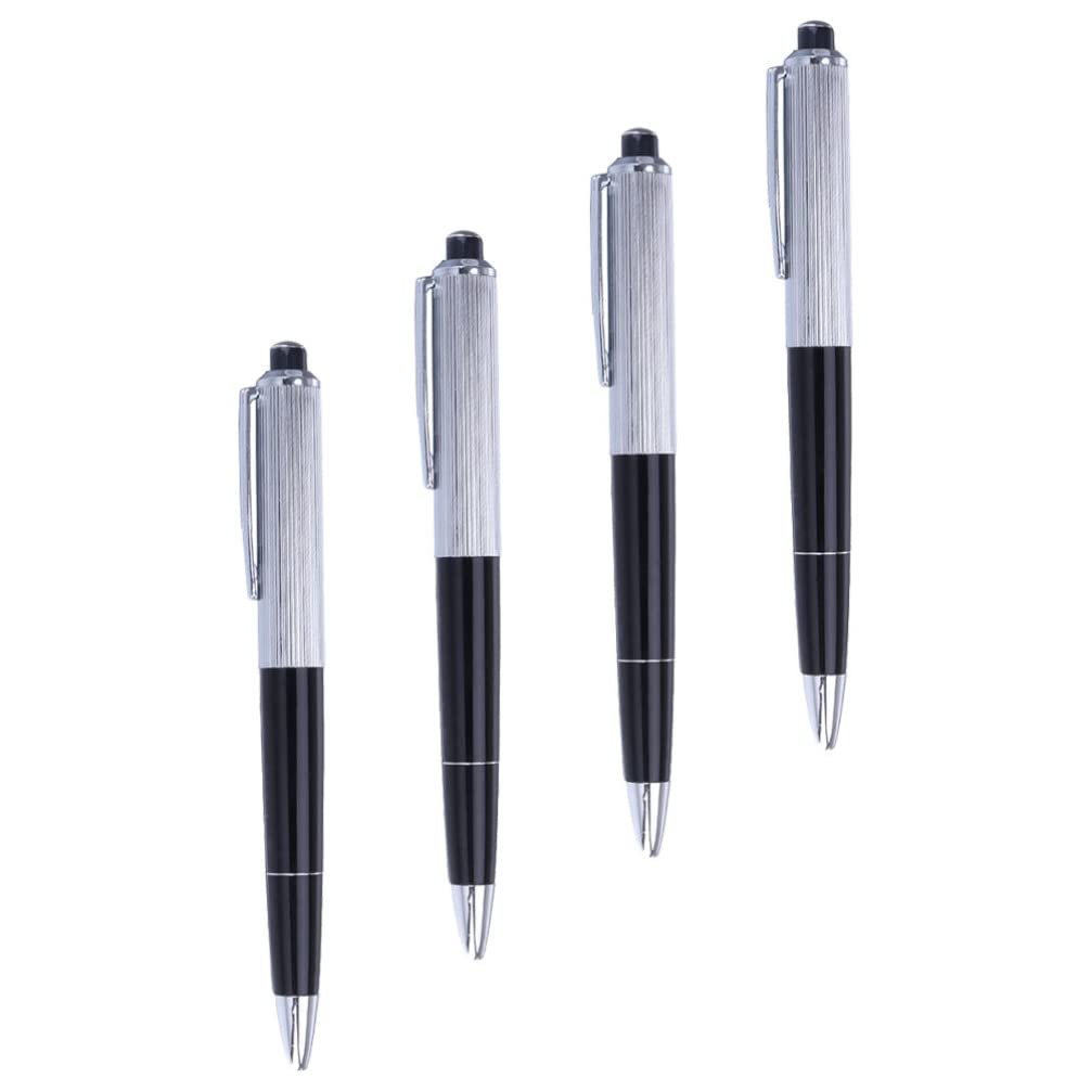 NUOBESTY 4pcs Electric Shocking Pens - Funny Prank Toy for Jokes & Gags - Perfect for Christmas Parties, Carnival Tricks & Office Pranks - Safe Shock Pencil Prank Props for Adults & Teens