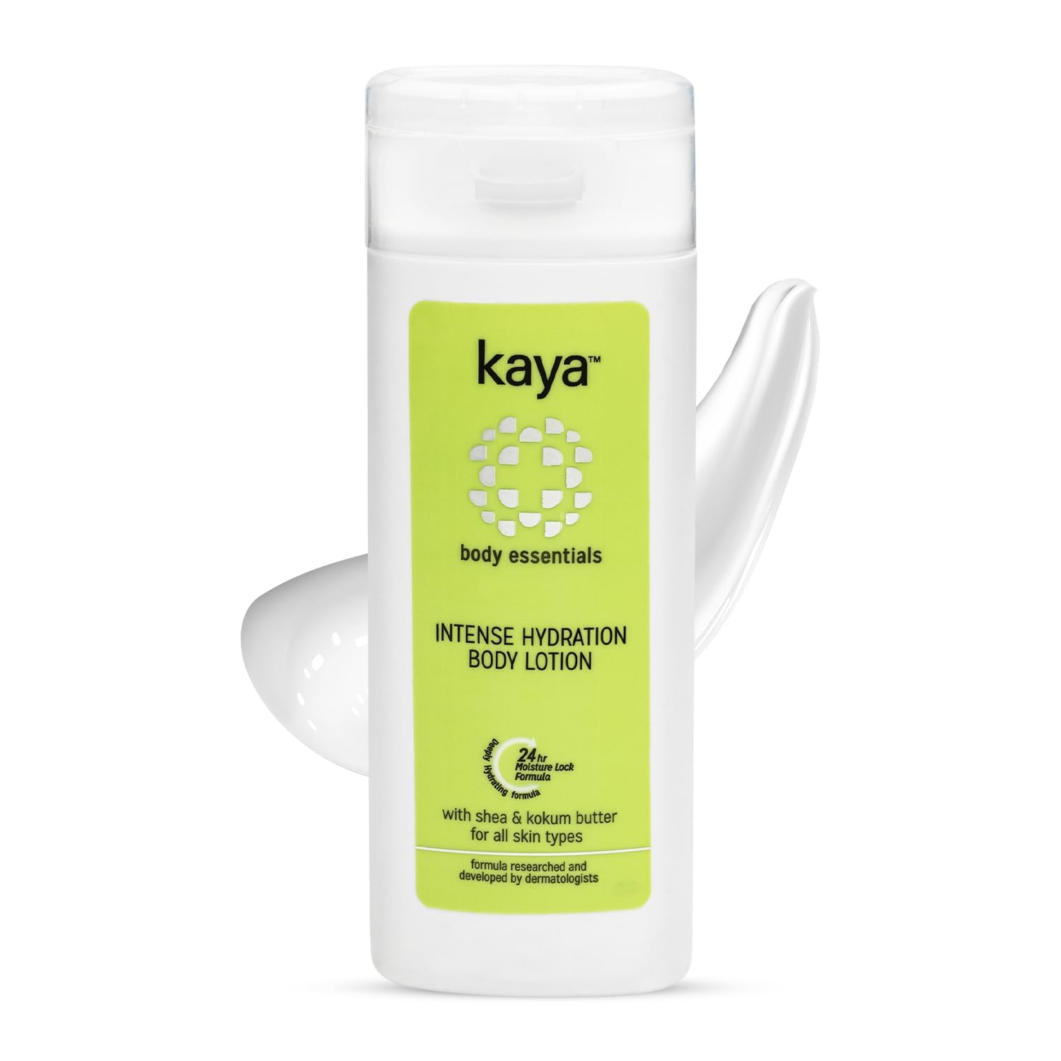 Kaya Clinic Intense Hydration Body Lotion with Shea Butter - 24 Hour Moisturizing Formula for Dry Skin - 200ml Deep Hydration Cream for Men & Women - Perfect for Daily Use After Shower or Before Bed