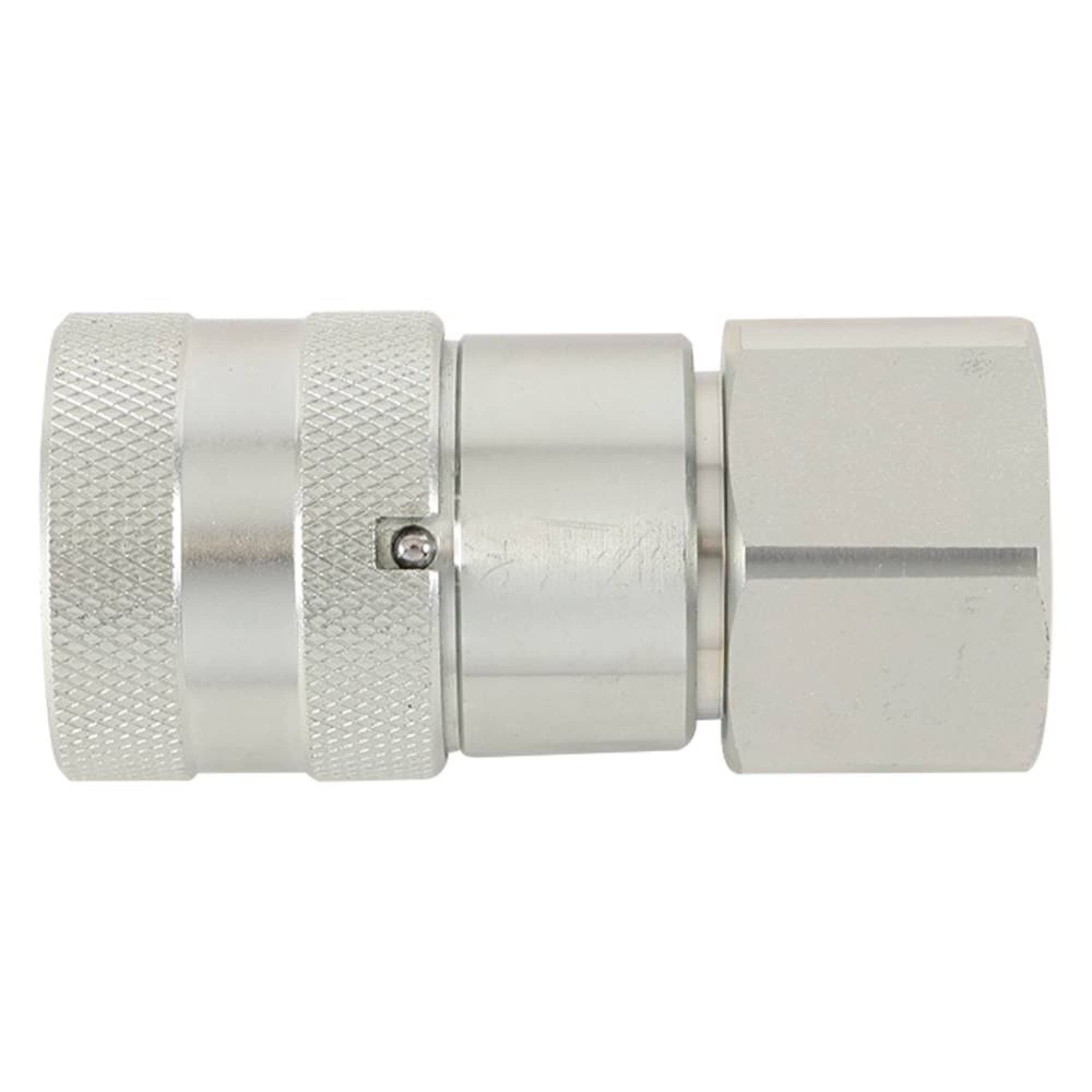 Complete Tractor 3001-1245 Flush Face Female Hydraulic Coupler - Compatible with/Replacement for FEM-501-12FO-NL Tractor Models - Ideal for Farming, Construction & Heavy Equipment Maintenance