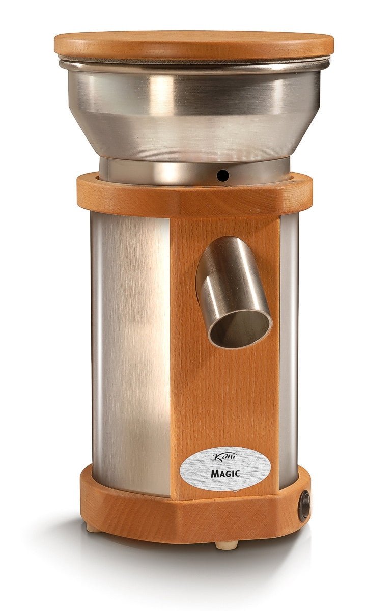 KoMo Magic Electric Grain Mill - Premium Flour Grinder for Home Baking, Fresh & Healthy Flour - Perfect for Bread, Pastries, and Gluten-Free Recipes