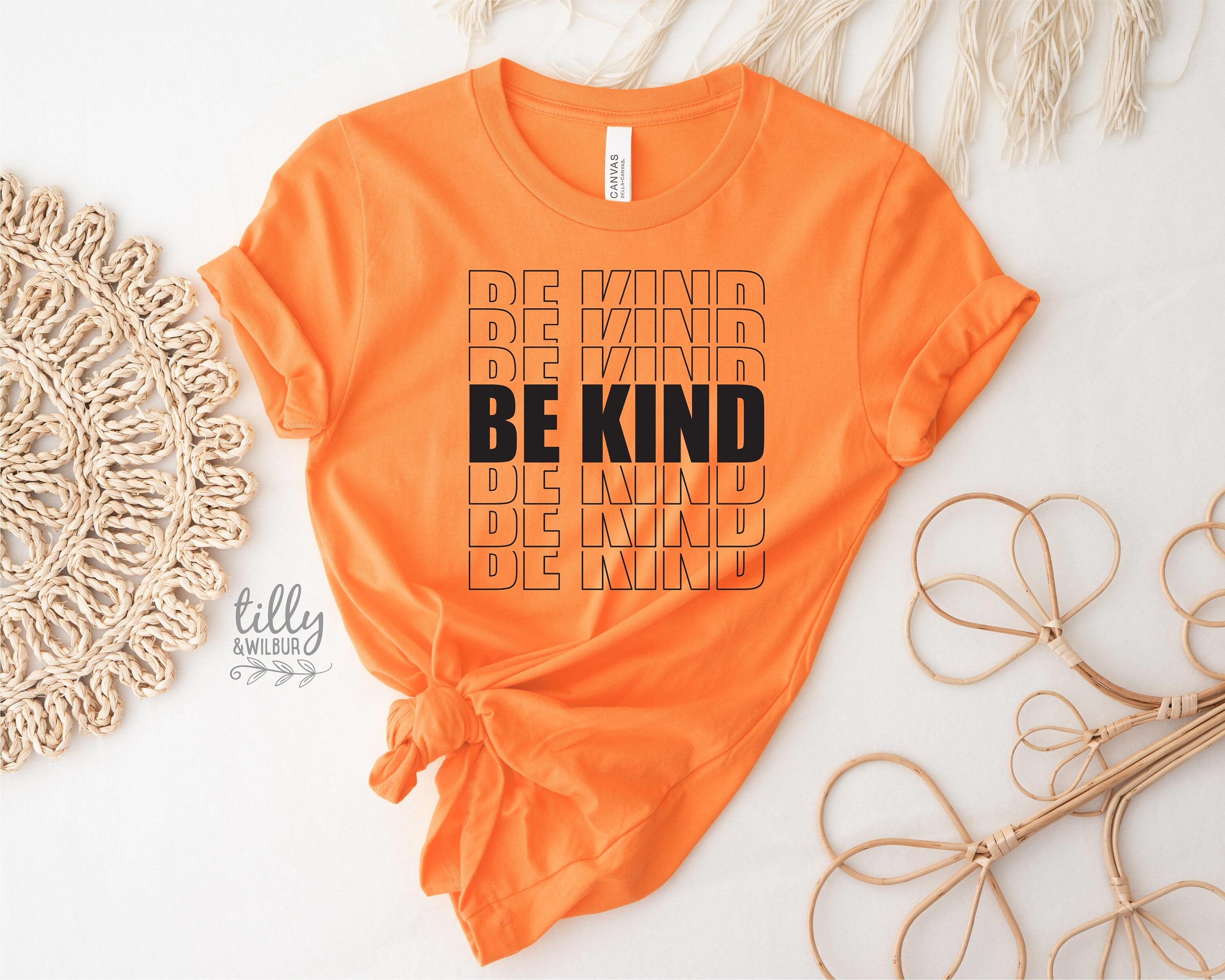 Be Kind Women's T-Shirt - Soft Cotton Comfort Fit Tee for Everyday Wear | Casual Outfits, Work, Gym & Lounge
