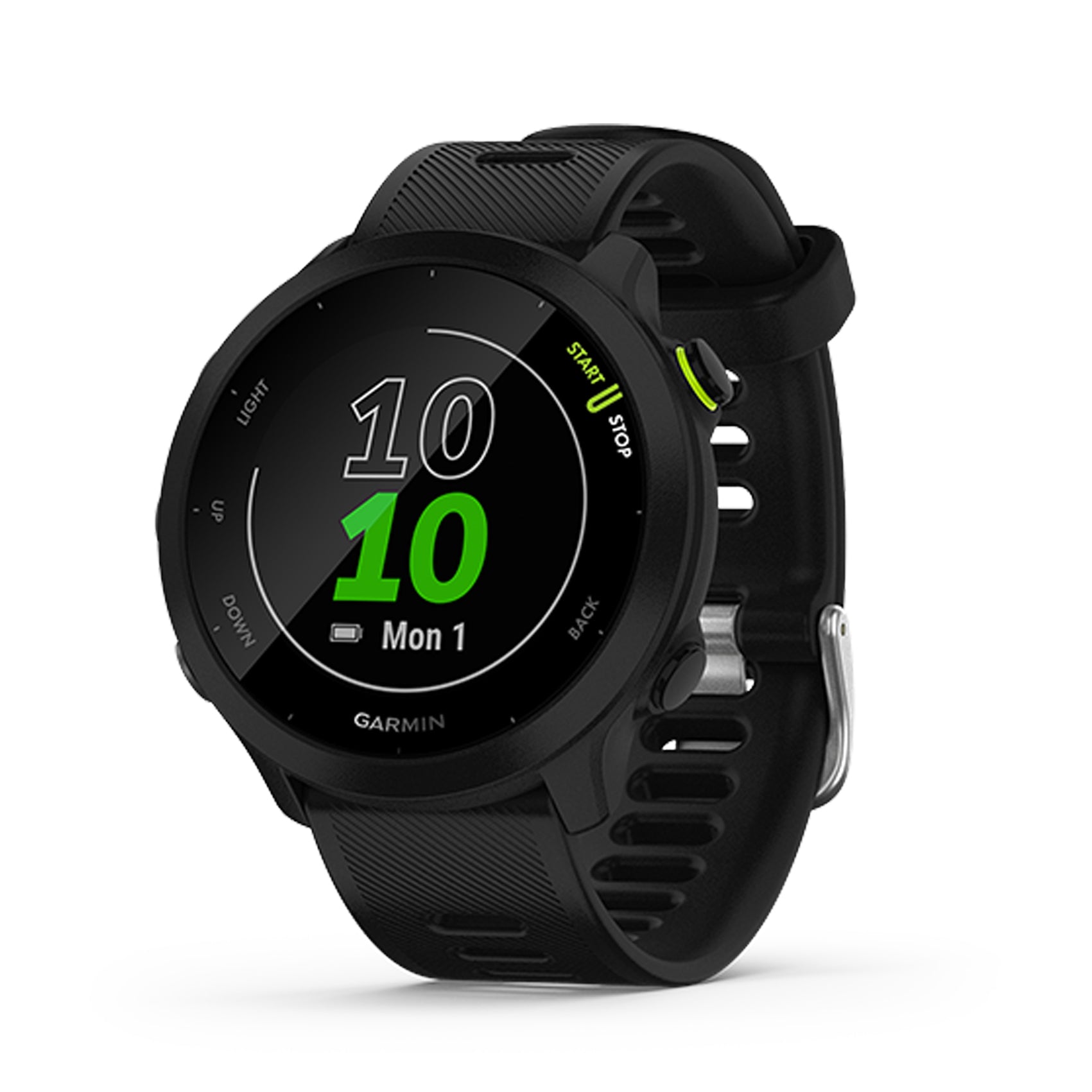 Garmin Forerunner 55 GPS Running Watch with Heart Rate Monitor - Lightweight Smartwatch for Men & Women - Track Distance, Pace, VO2 Max - Perfect for Jogging, Training & Fitness Tracking