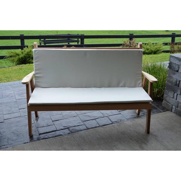 A & L Furniture Full Bench Cushion - Premium Outdoor/Indoor Seat Pad Accessory for Patio, Deck, Garden & Living Room Comfort