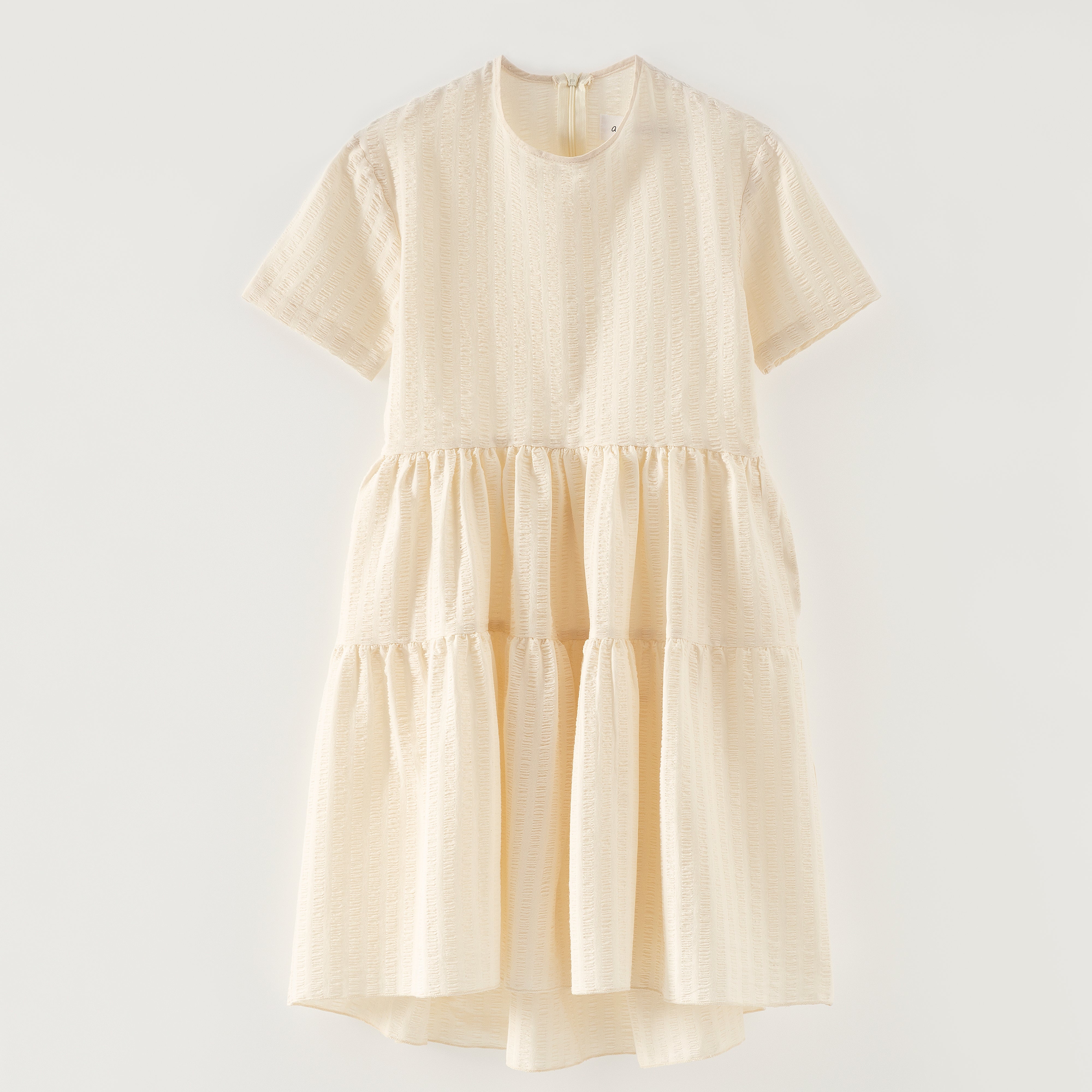 Atelier Parsmei Frida Tofu Crinkled Dress - Elegant Wrinkled Fabric Women's Dress for Casual Wear, Parties & Special Occasions