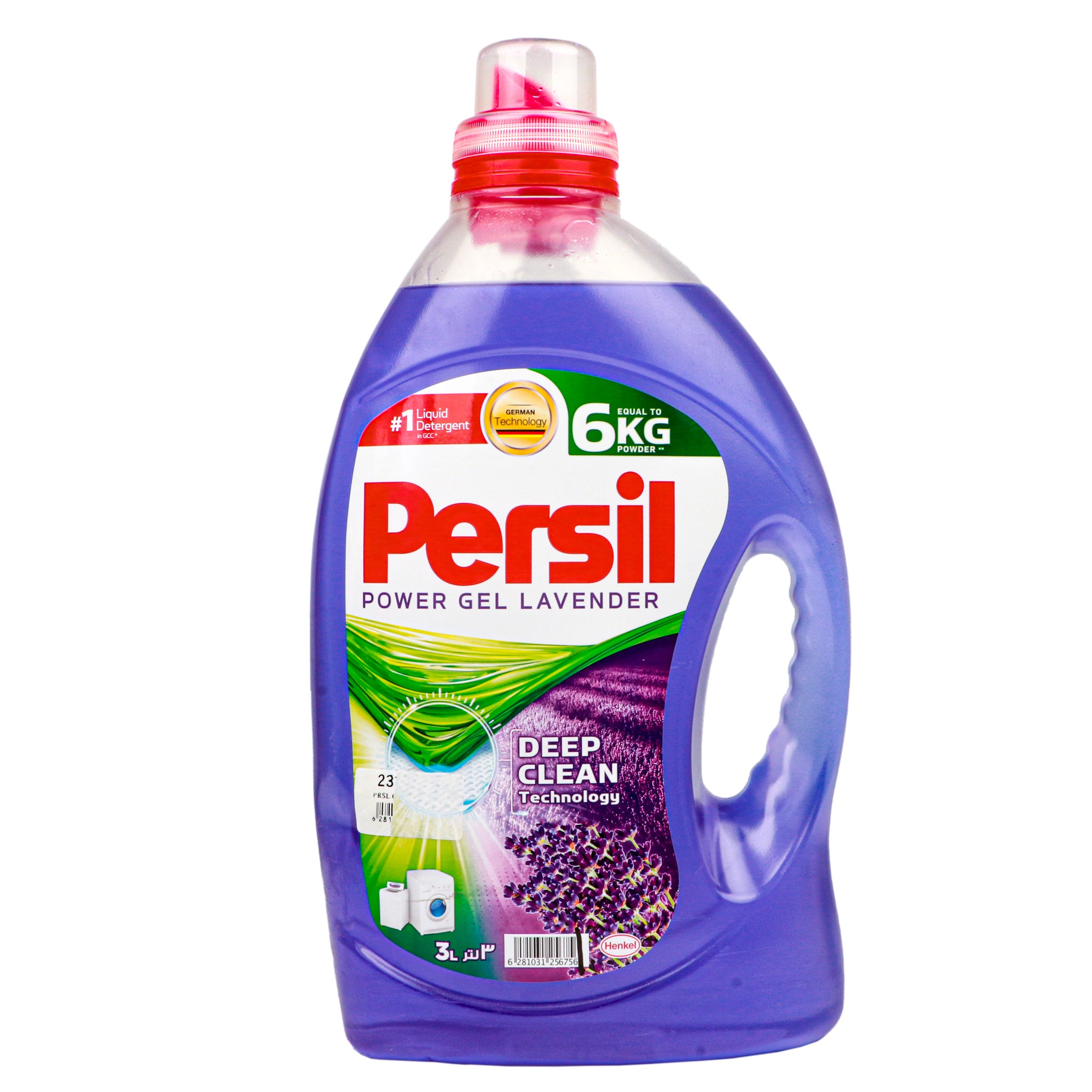 Persil Deep Clean Liquid Laundry Detergent - 3L (101 oz) - Powerful Stain Removal for Tough Dirt - Ideal for Family Laundry & Heavy-Duty Cleaning