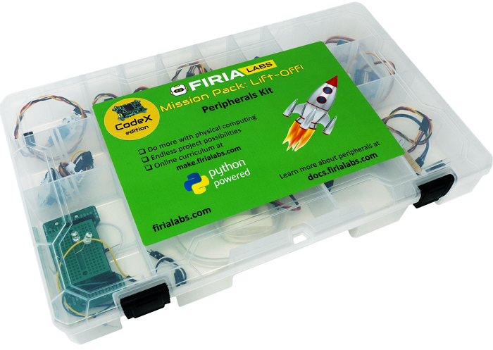 Firia Labs Mission Pack: Lift Off! Peripherals Kit for STEM Education - Robotics & Coding Accessories for Kids Classroom Projects