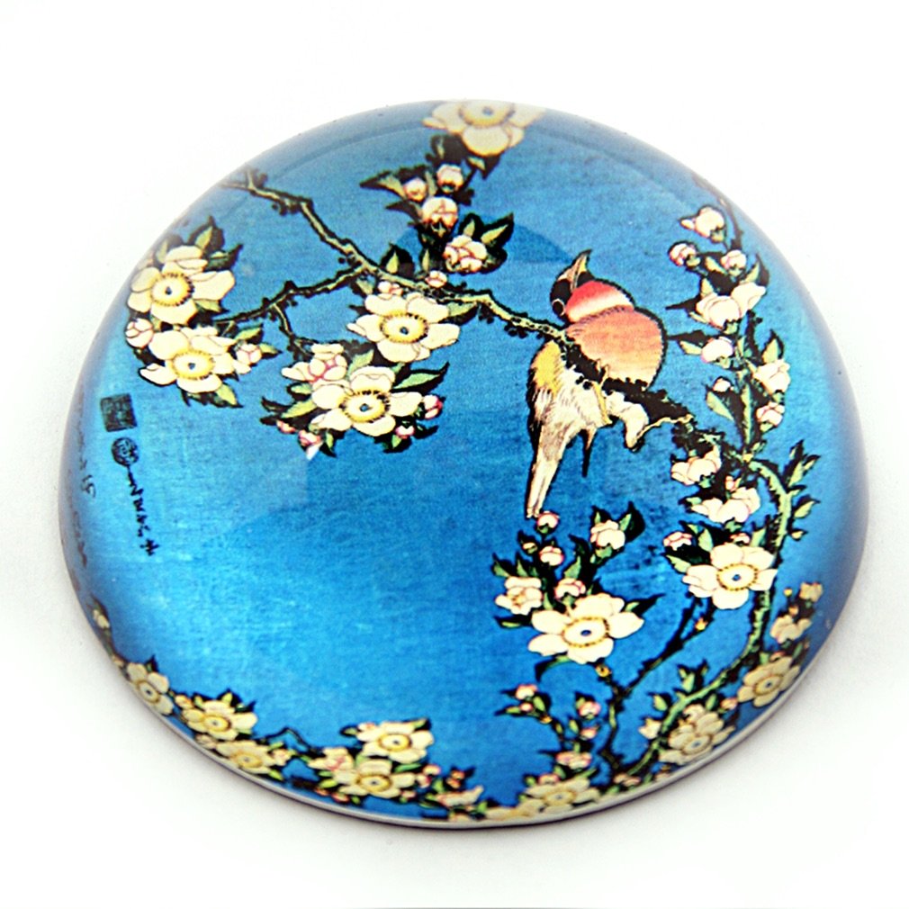 Hokusai Bird and Flowers Print - Japanese Art Wall Decor for Home & Office - Perfect for Living Room, Bedroom, or Gift