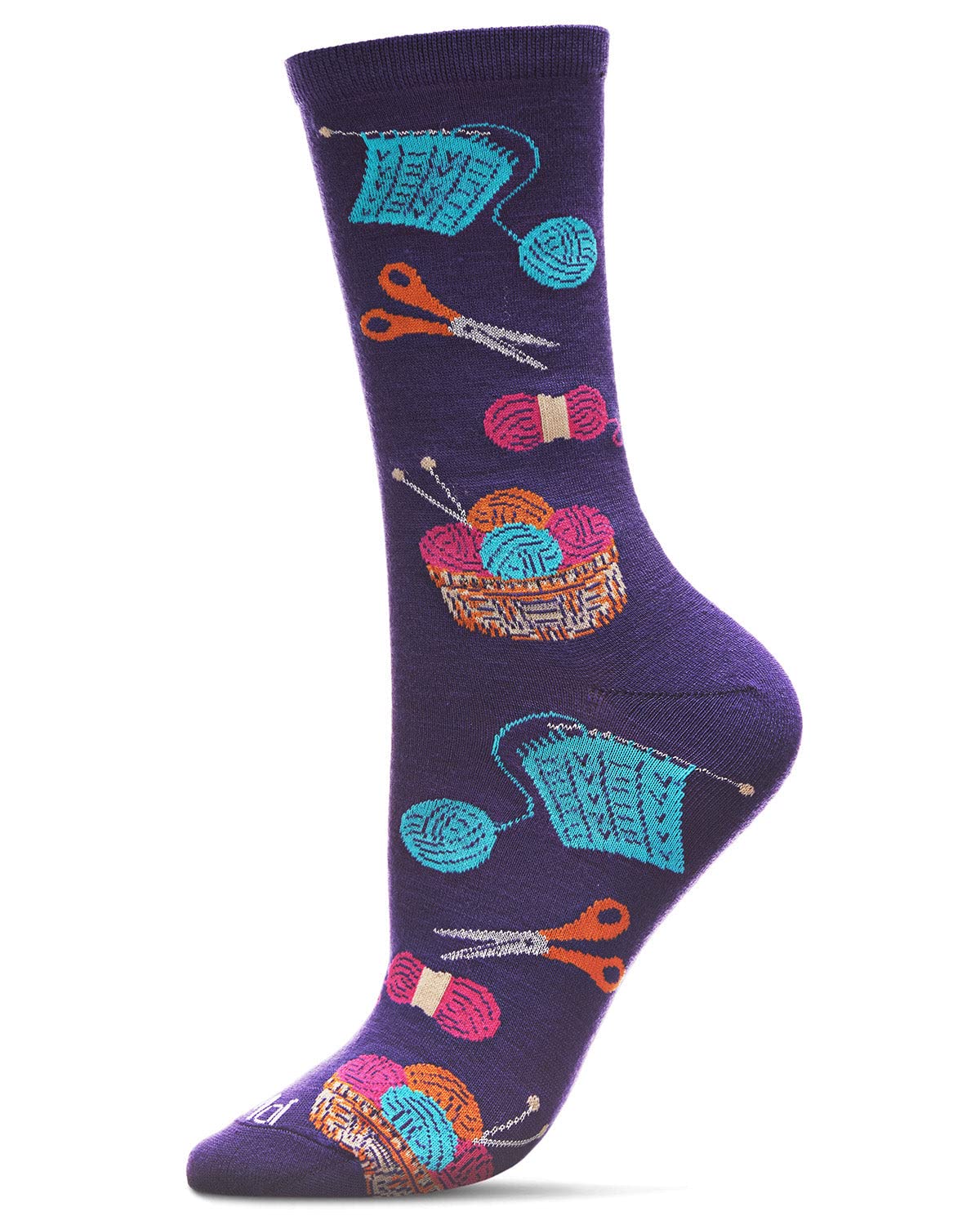 MeMoi Soft Bamboo Blend Knit Crew Socks for Women & Men - Breathable Comfort Socks for Everyday Wear, Work, Yoga & Relaxation