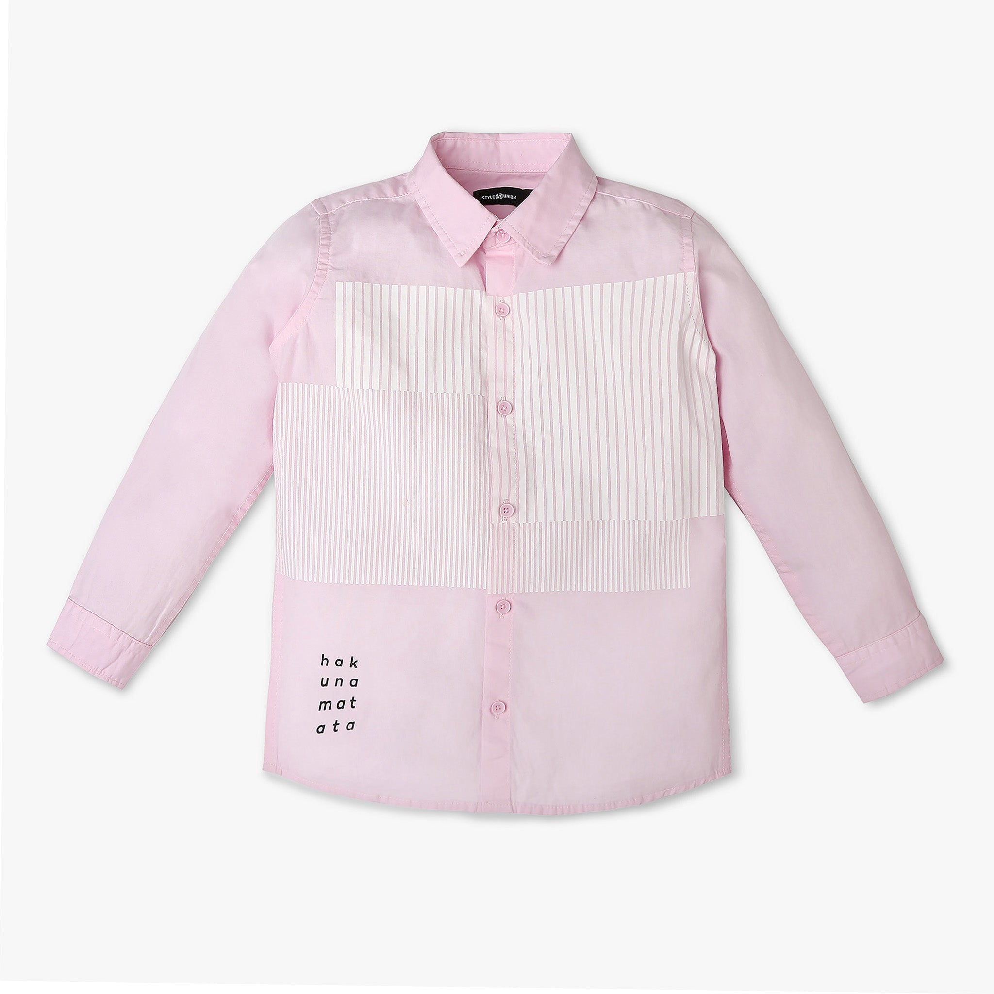 Stylish Boys' Cut and Sew Shirt | Comfortable & Durable Cotton Top for School, Play & Casual Outings