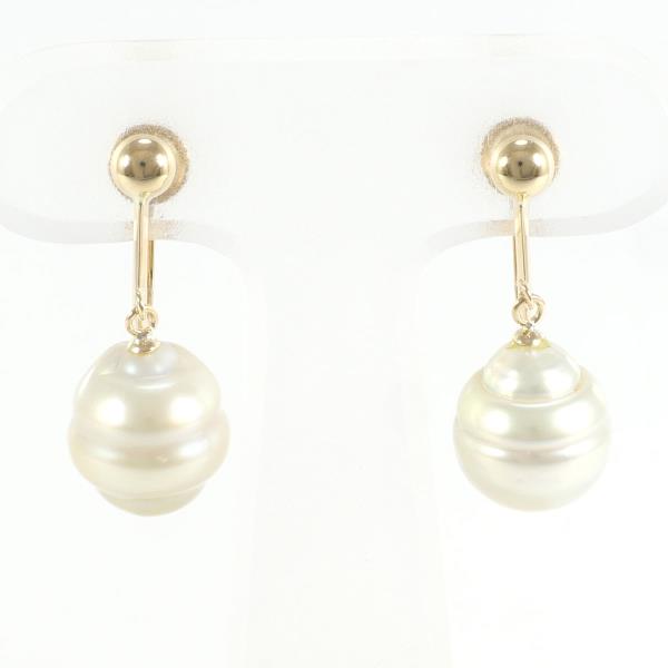 18K Yellow Gold Pearl Earrings for Women - Elegant Freshwater Pearl Stud Earrings - Perfect Gift for Birthday, Anniversary & Wedding Jewelry