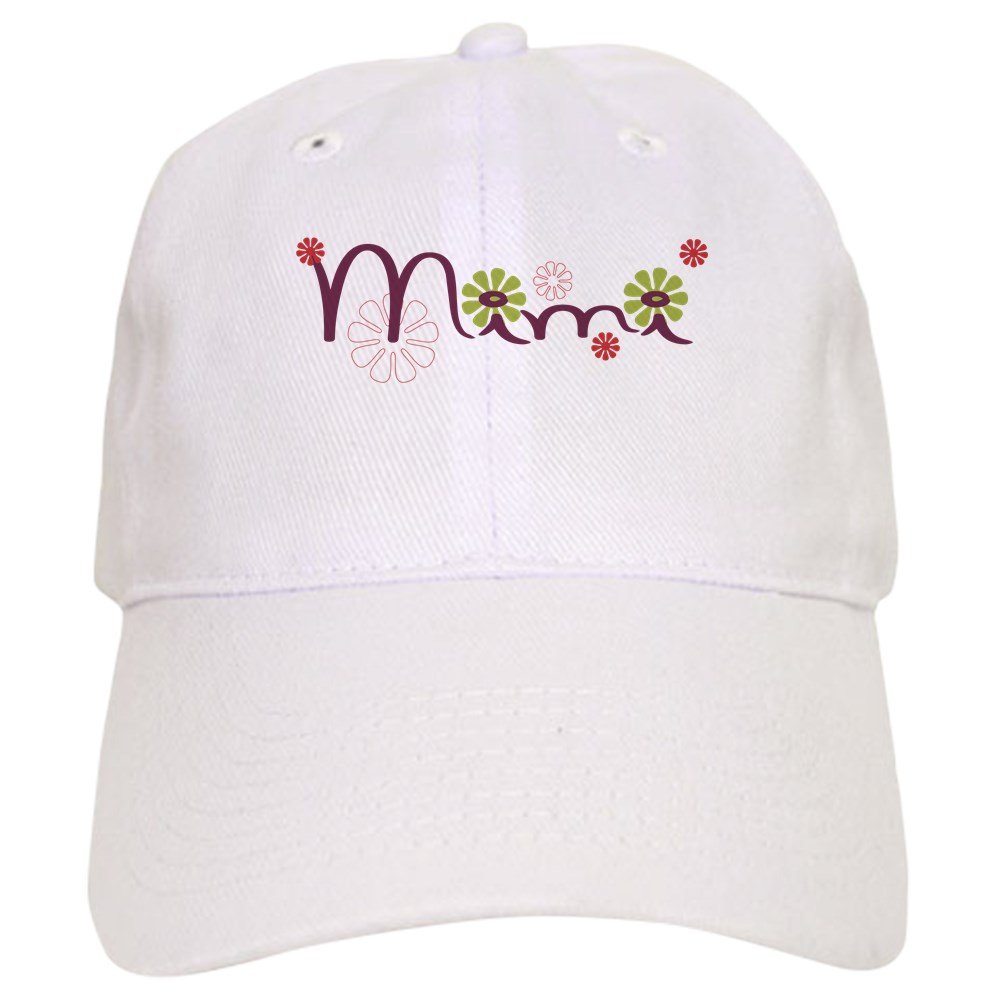 Mimi with Flowers Baseball Cap - Adjustable for Outdoor & Casual Wear