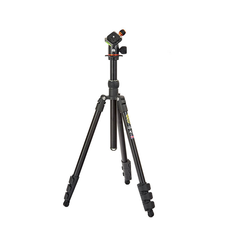 3 Legged Thing Punks Patti Aluminum Tripod with Airhed Mini Ball Head - Lightweight & Adjustable (Black/Color Options) - Perfect for Travel, Vlogging & Outdoor Photography