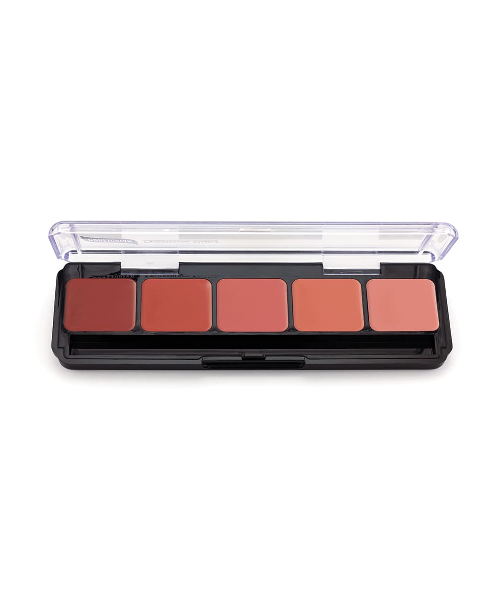 Glamour Crème™ Blush Palette - 6 Creamy Blush Colors for Cheeks & Lips, Long Lasting & Blendable Makeup - Perfect for Daily Wear, Date Night & Special Occasions
