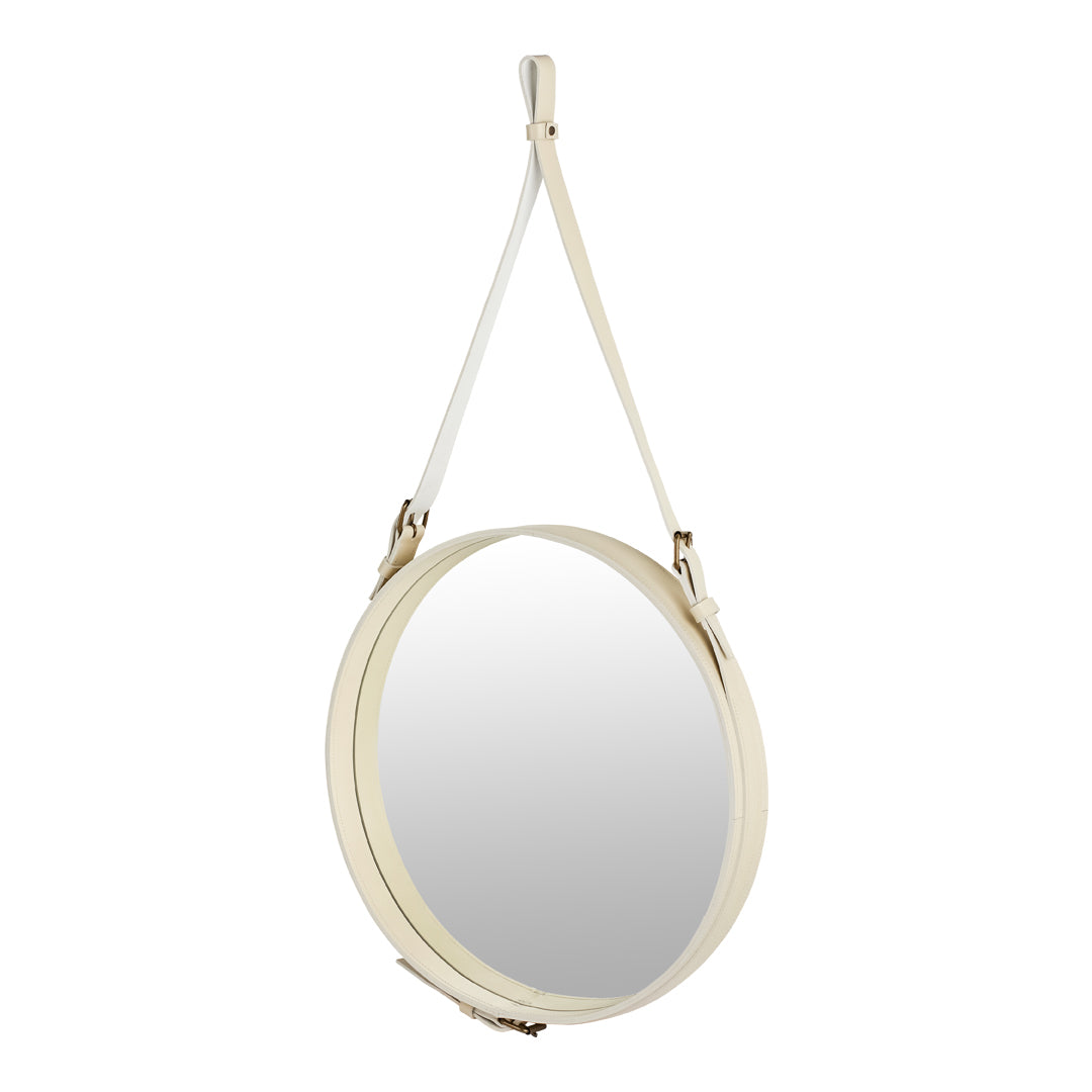 Stylish Circular Wall Mirror - Modern Home Decor for Living Room, Bedroom & Bathroom | Perfect for Vanity, Entryway & Interior Design