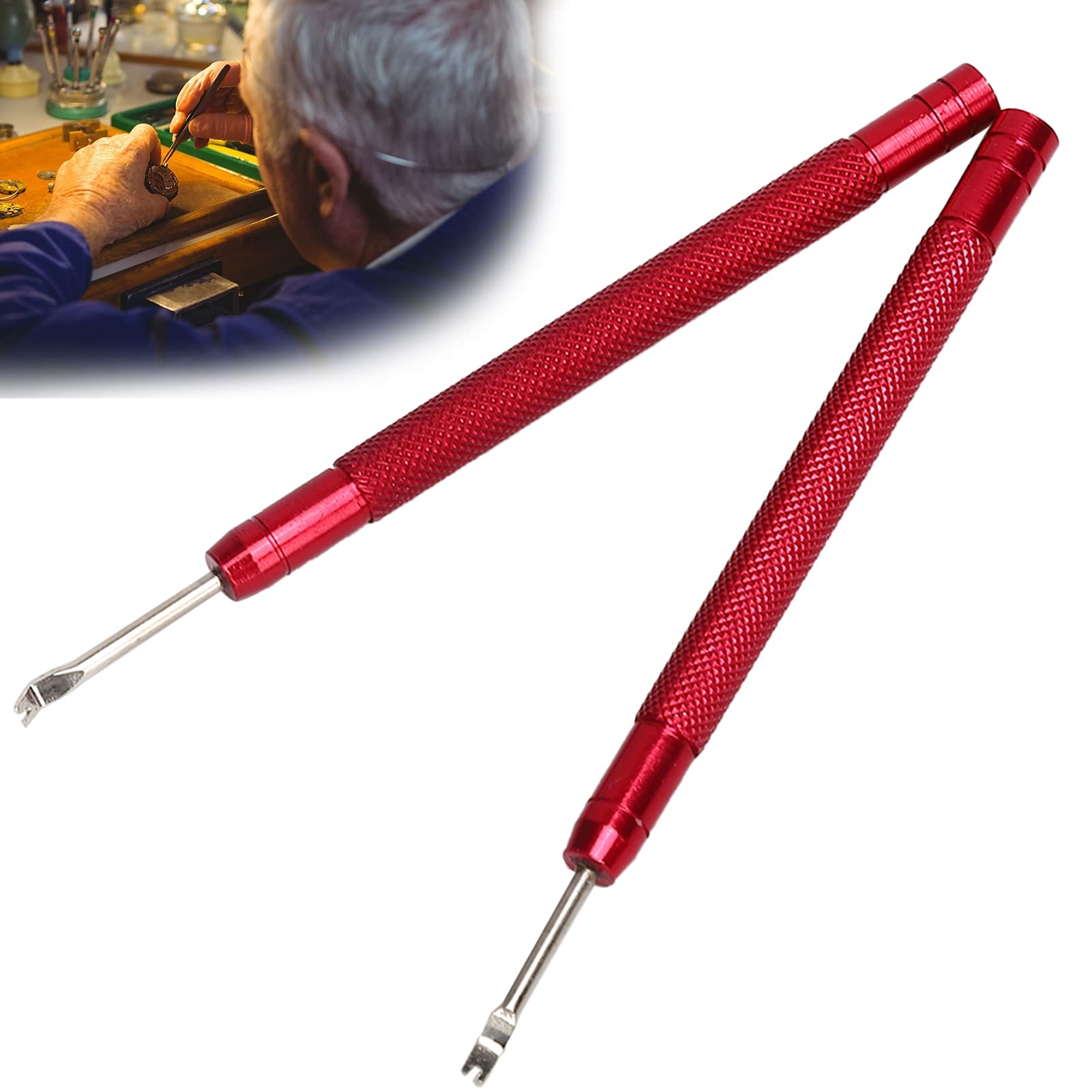 2pcs Professional Watch Hands Remover Tool - Lever Minute & Second Hand Puller for Watch Repair | Perfect for Watchmakers, DIY Enthusiasts & Jewelry Repair Shops