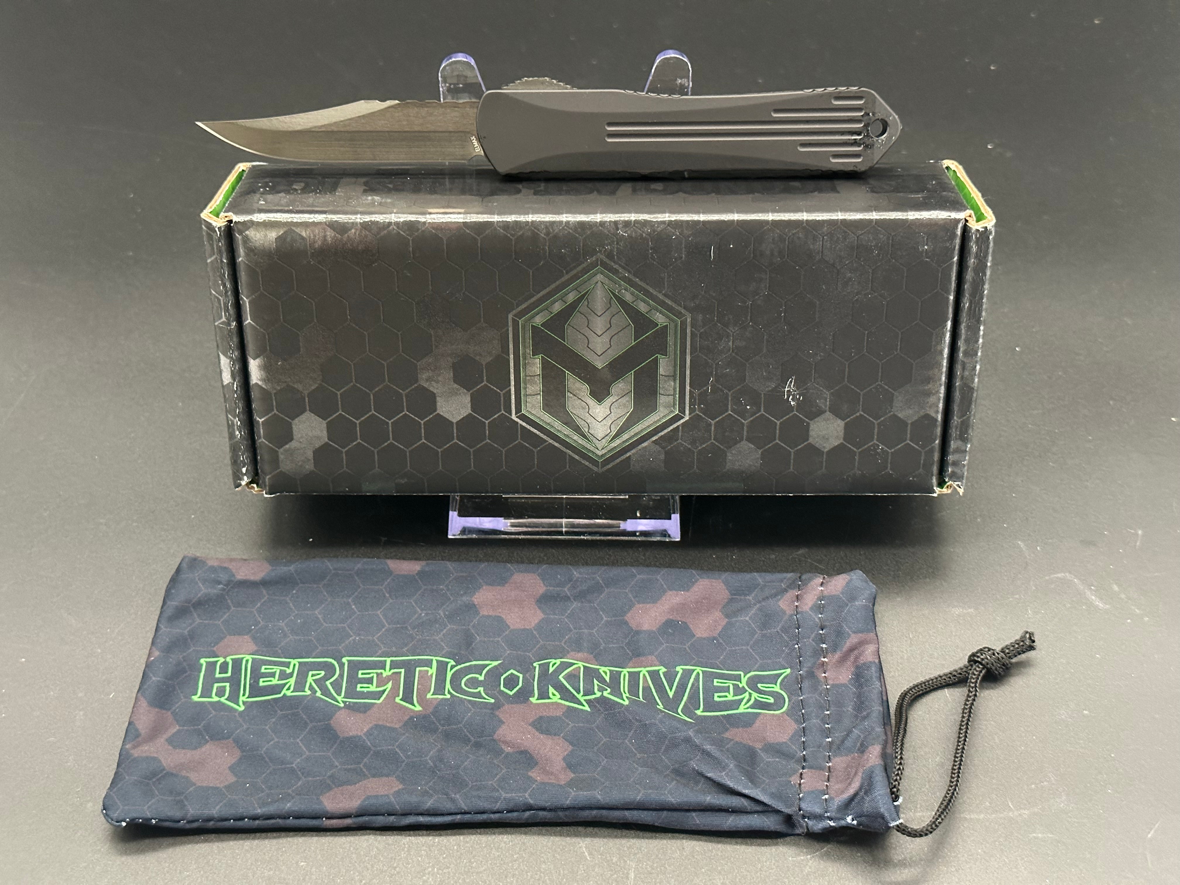 Heretic Manticore Bowie Knife - Premium Tactical Fixed Blade for Outdoor Survival, Hunting & Camping | Durable High-Carbon Steel with Ergonomic Grip