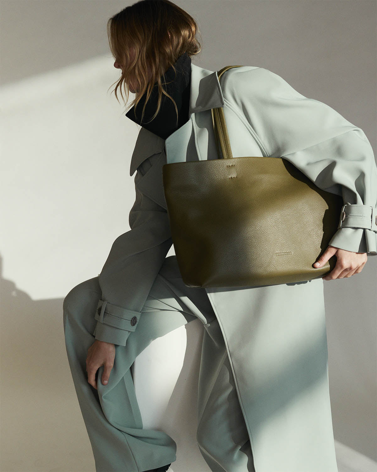 Stylish Teddy Tote Bag in Olive Green - Perfect for Work, Travel & Everyday Use | Trendy Women's Shoulder Bag