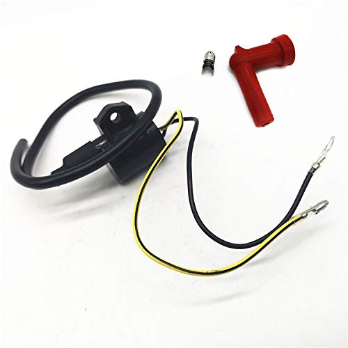 Outboard Ignition Coil Replacement for Mercury/Mariner 823033 - Compatible with 2HP, 2.5HP, 3HP, 3.3HP Engines (1990-2006) - Perfect for Boat Motor Repair & Marine Engine Maintenance