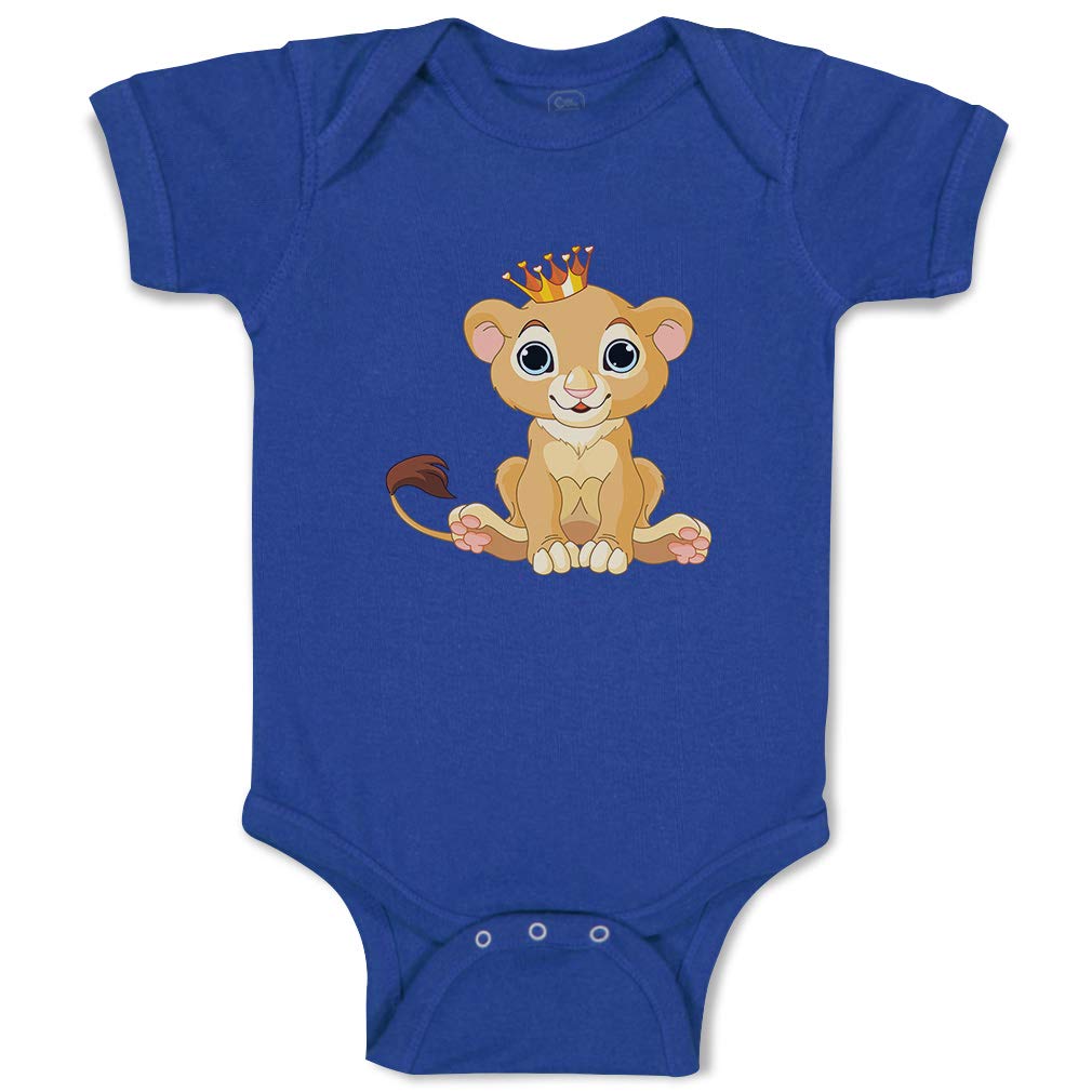 Custom Baby Lion Animal Bodysuit - Funny Cotton Baby Clothes for Boys & Girls | Perfect for Newborn Photoshoots, Birthday Parties & Everyday Wear