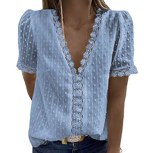 Women's V-Neck Lace Crochet Tank Tops - Casual Loose Sleeveless Blouse Shirts & Summer Vest for Beach, Party, and Everyday Wear