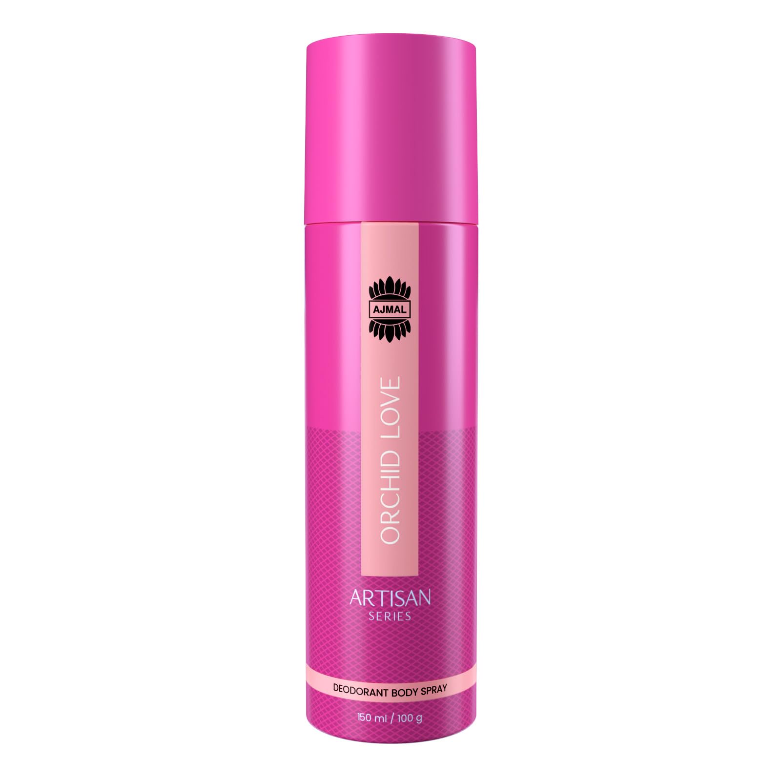 Ajmal Artisan Orchid Love Deodorant Perfume 150ml - Long Lasting Floral Fragrance Spray for Women | Gift Set, Online Exclusive | Perfect for Daily Wear, Date Nights & Special Occasions