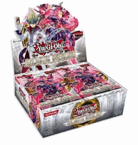 YuGiOh ZEXAL Galactic Overlord Booster Box - 24 Packs of Trading Cards for Collectors & Players | Perfect for Tournaments, Game Nights & Card Collection