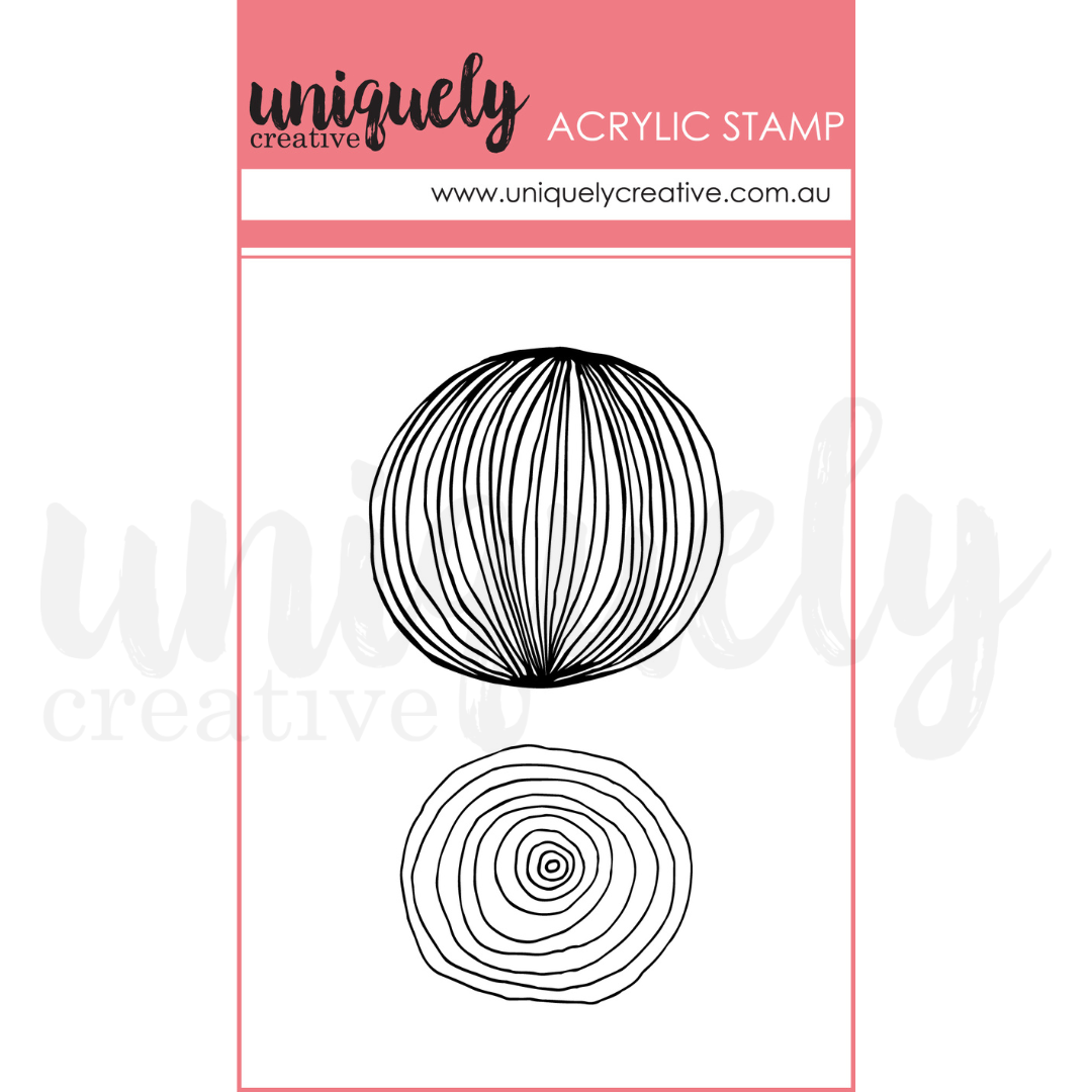 Doodle Designs Mark Making Mini Stamp - Acrylic Stamp for Scrapbooking, Card Making & DIY Crafts - Perfect for Journaling, Gift Wrapping & Creative Projects