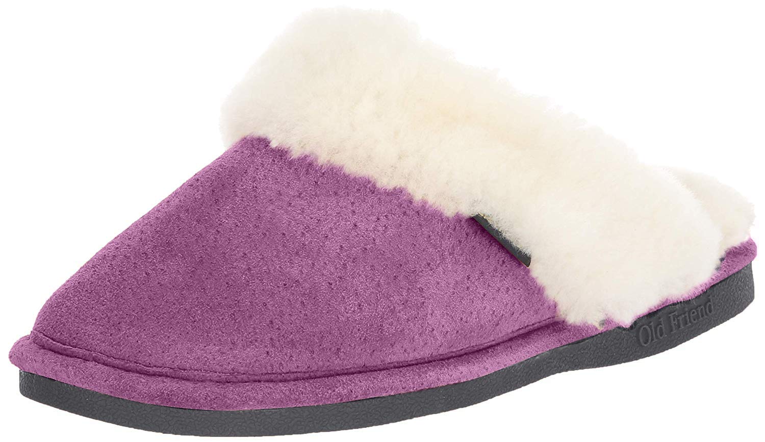 Old Friend Women's Scuff Slippers - Cozy Indoor/Outdoor House Shoes for Relaxing at Home