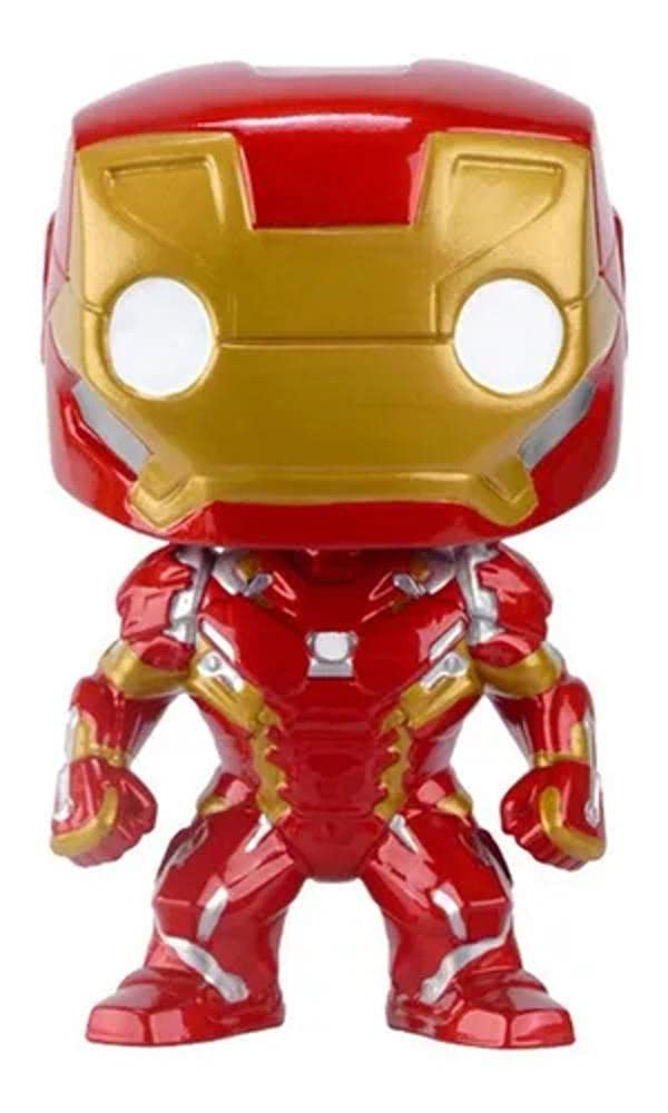 Funko Pop! Marvel Iron Man #126 Collectible Vinyl Figure – Perfect for Marvel Fans, Gifts, and Display in Home or Office