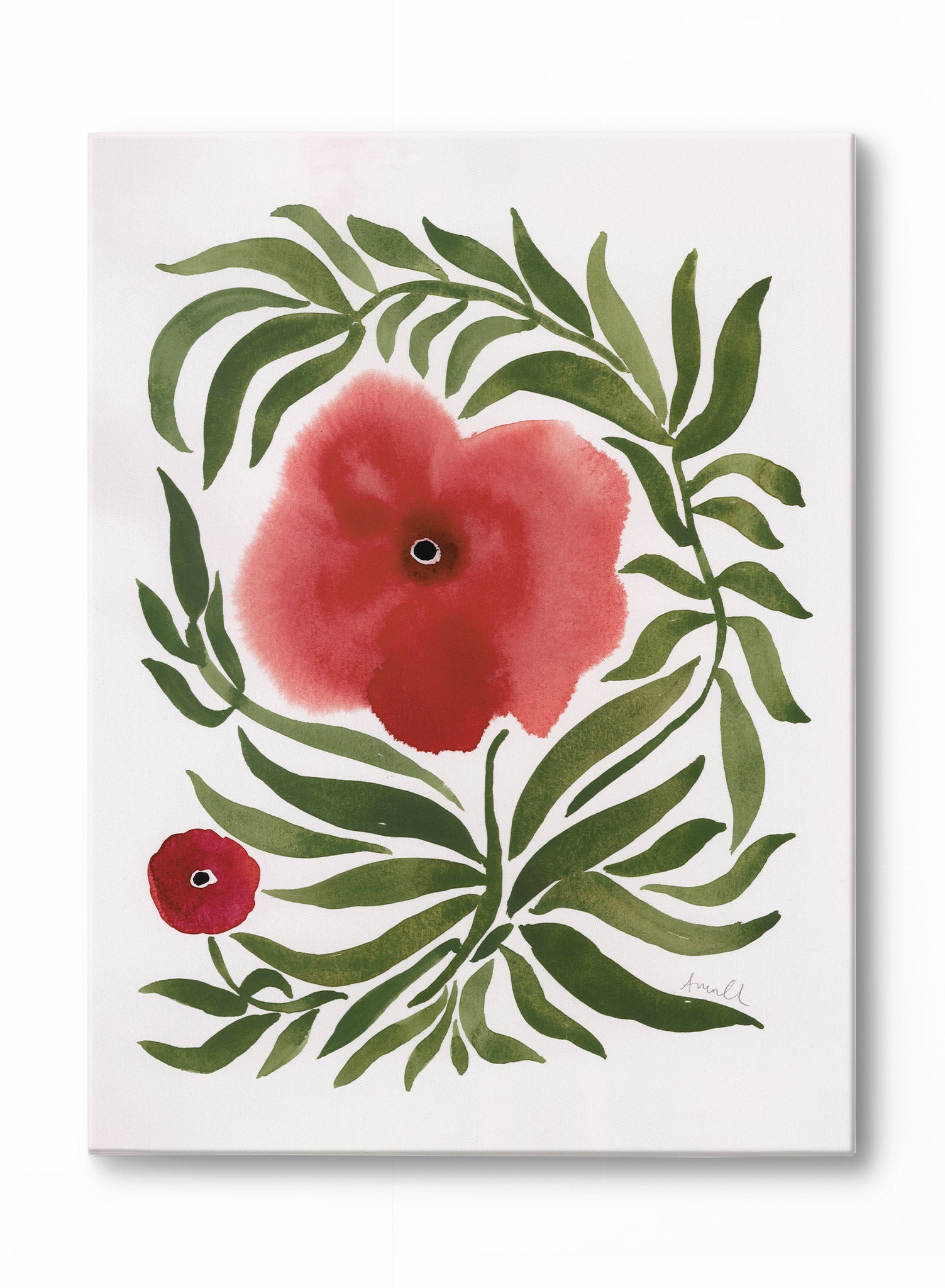 Flourish Canvas Wall Art - Handmade Boho Home Decor for Living Room, Bedroom & Office - Perfect for Modern & Bohemian Interior Design