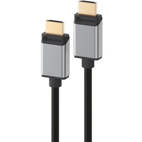 Alogic Super Ultra 8K HDMI Cable 3m (10ft) - HDMI 2.1 Male to Male High Speed Cable - Space Grey - Supports 48Gbps, 8K@60Hz, 4K@120Hz - Compatible with Gaming Consoles, HDTV, Monitor, Projector, Blu-ray Player, PC, Mac - Perfect for Home Theater, Gaming Setup & Office Use