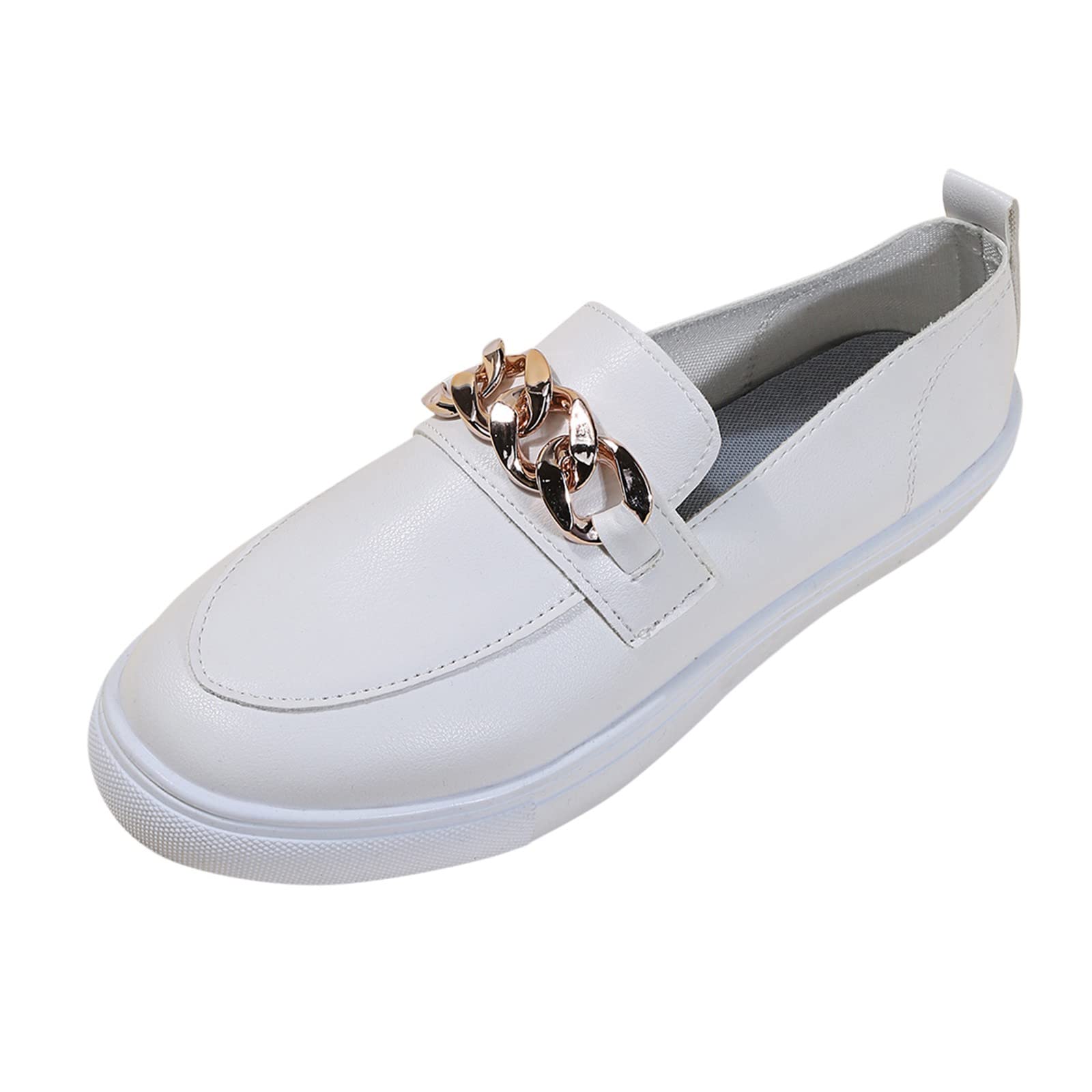 Breathable Women's Casual Sneakers - Soft-Toe Slip-On Flat Shoes for Wide Feet | Comfortable & Stylish for Everyday Wear, Walking, and Travel